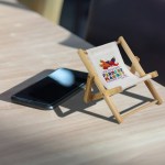 Beach Chair Phone Stand - lifestyle Beach Chair Phone Stand - lifestyle