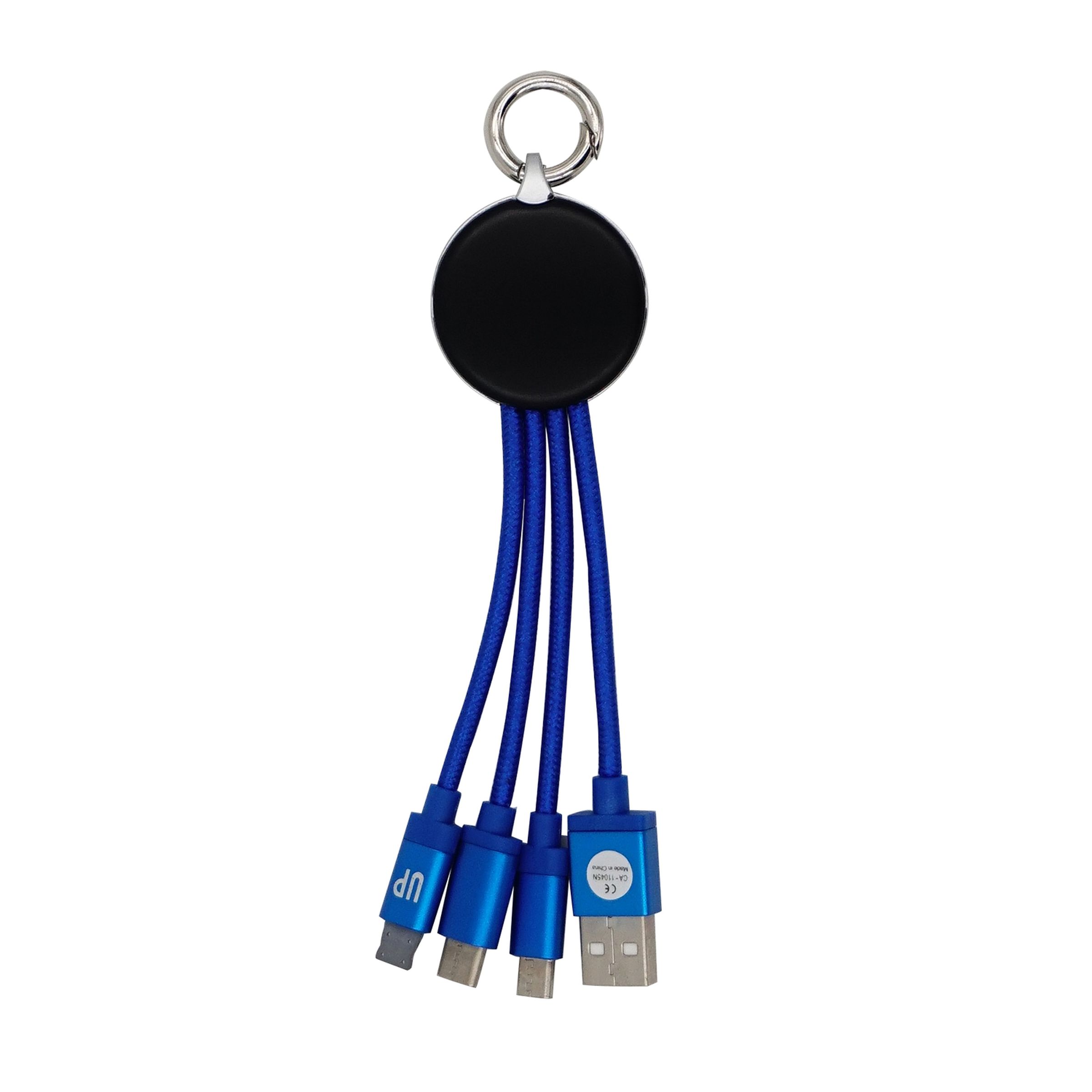 Metallic Logo Light Up Cable w/Type C USB 1
