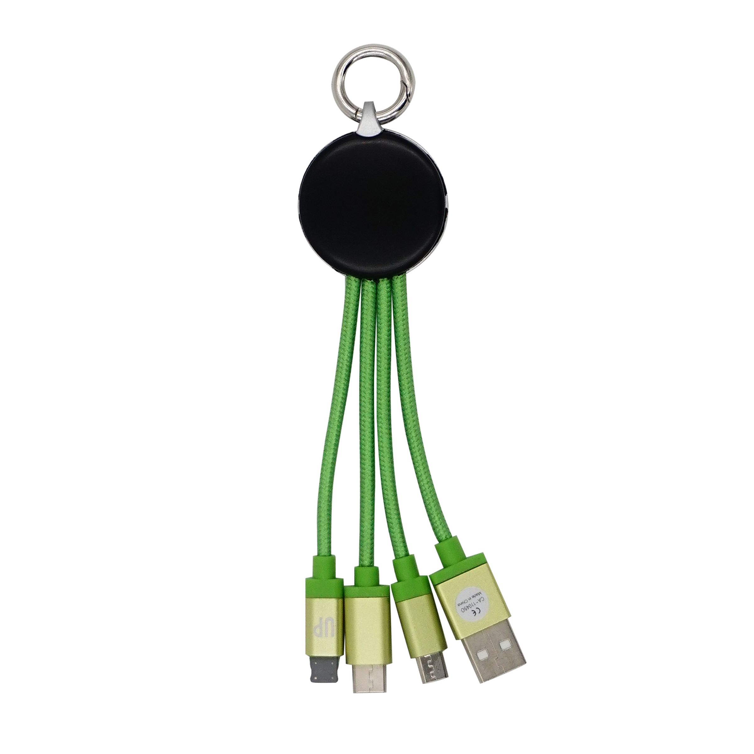 Metallic Logo Light Up Cable w/Type C USB 1