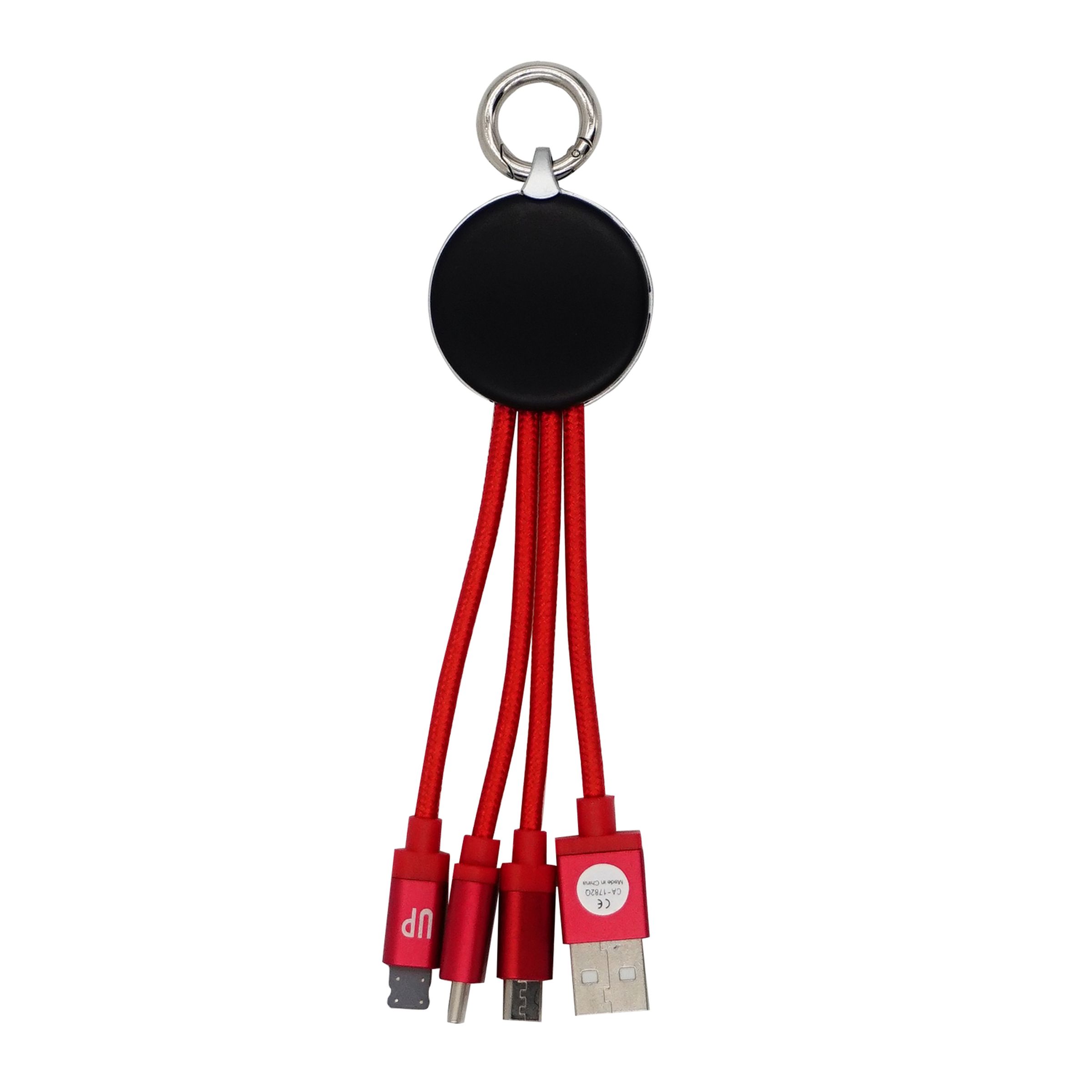 Metallic Logo Light Up Cable w/Type C USB 1
