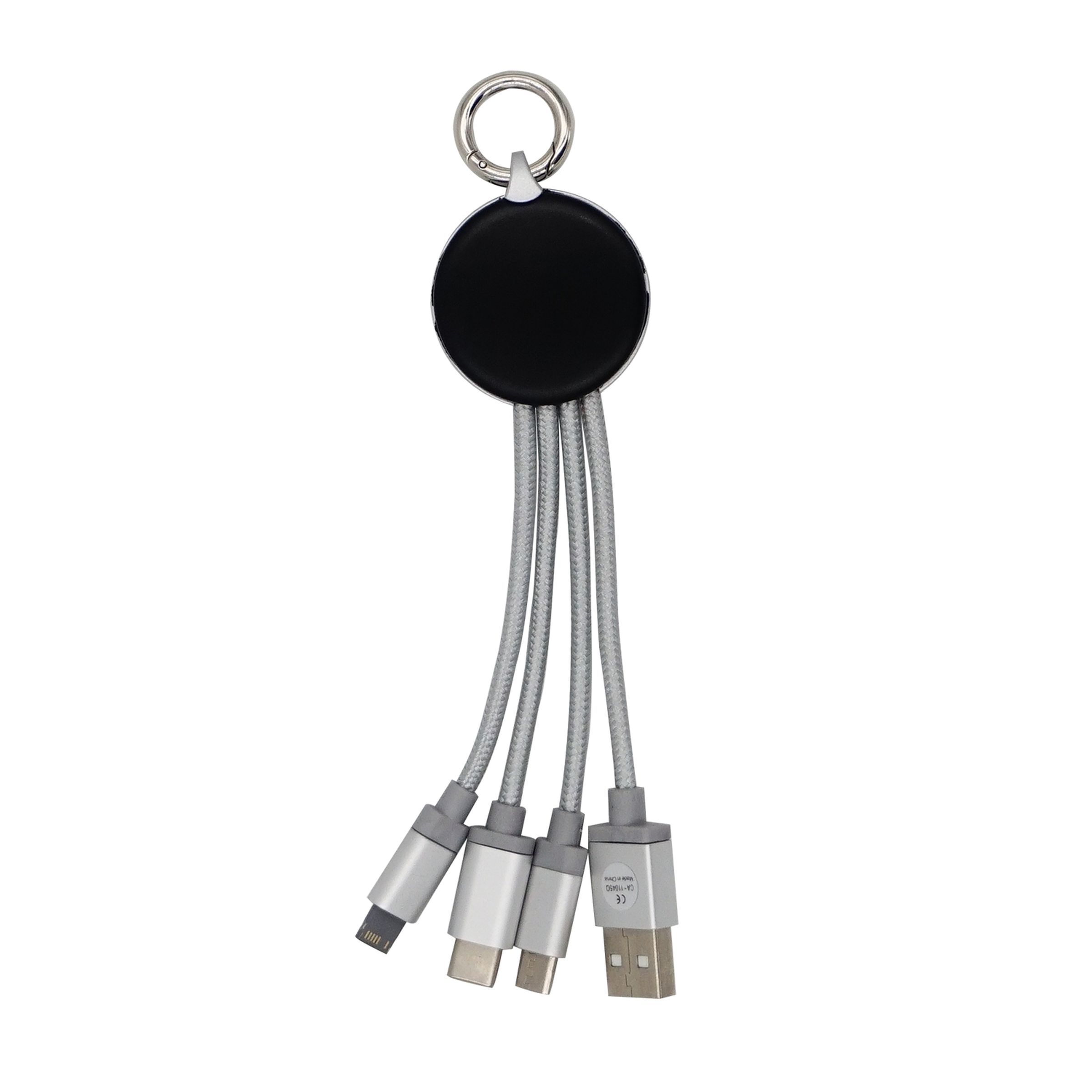 Metallic Logo Light Up Cable w/Type C USB 1