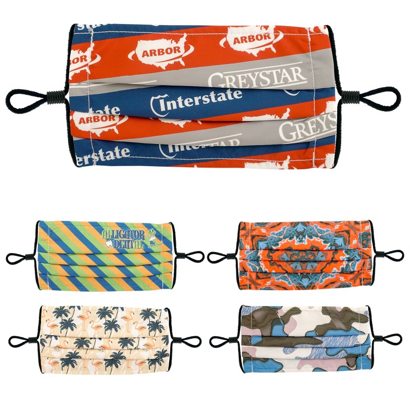 Full Color Pleated Face Mask 1 Full Color Pleated Face Mask 1