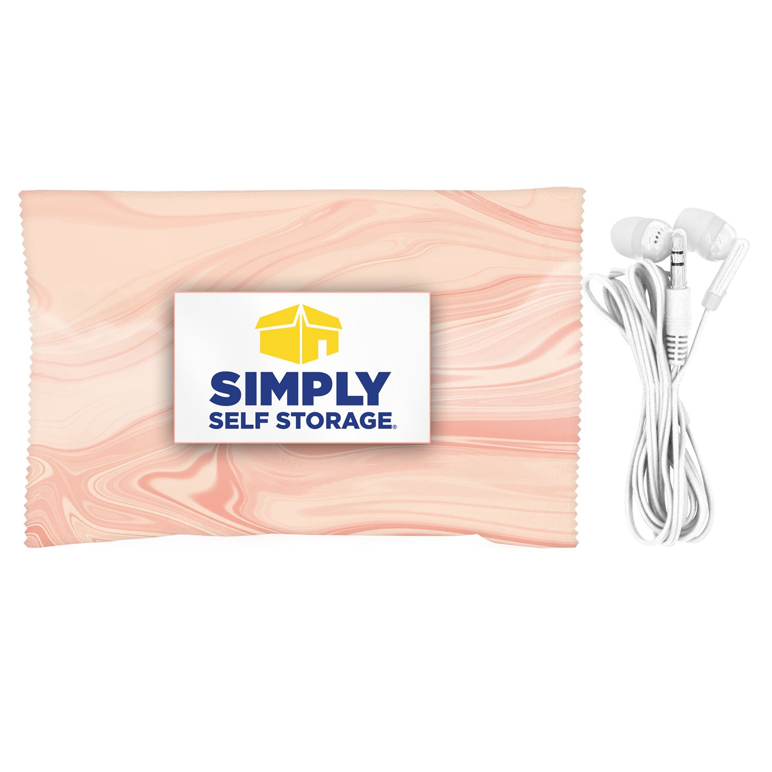 Rose Wrapped Ear Bud Set 1
