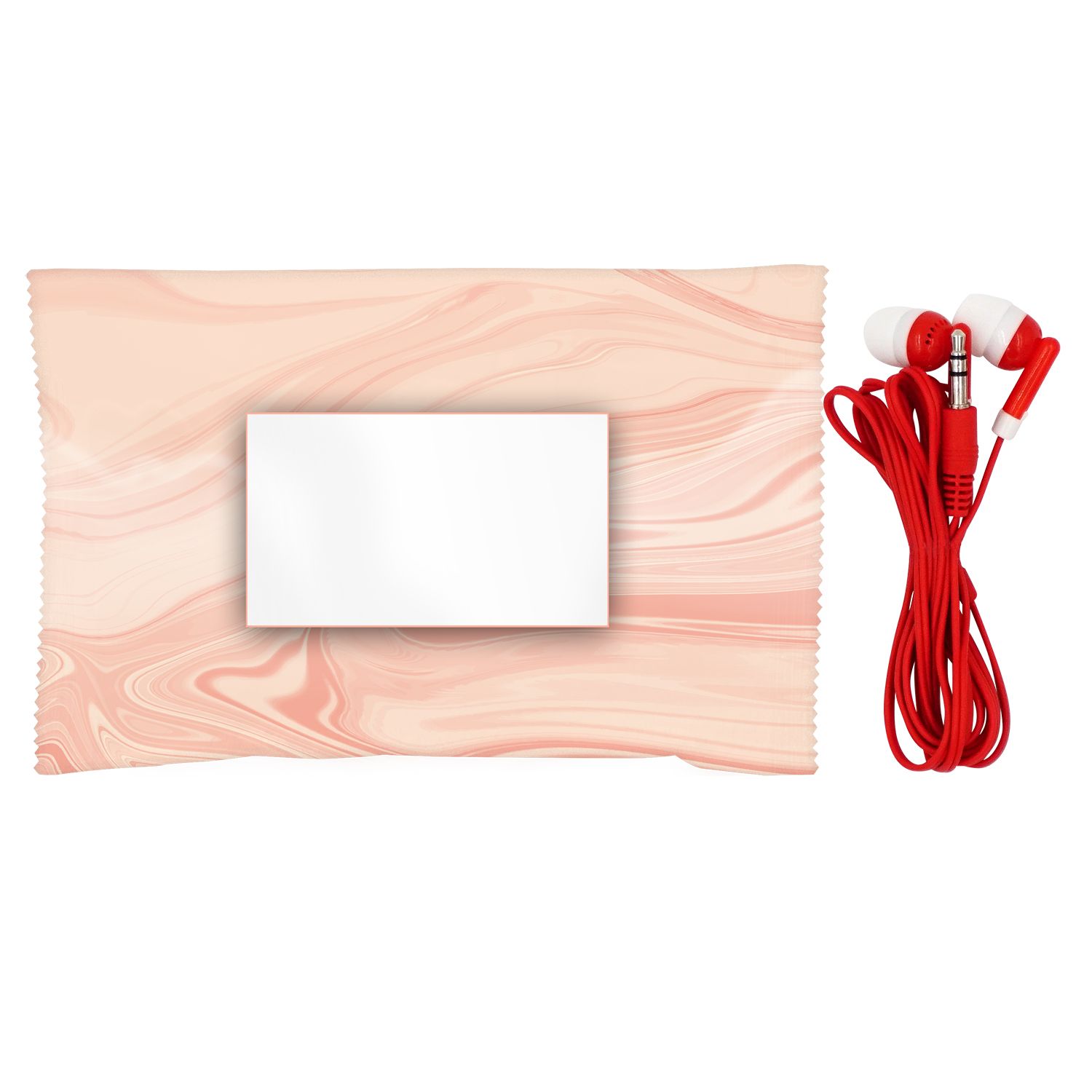 Rose Wrapped Ear Bud Set 1