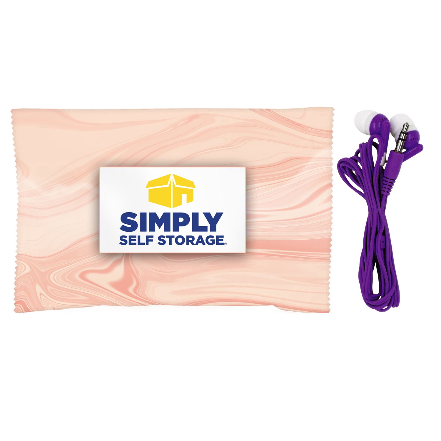 Rose Wrapped Ear Bud Set 1