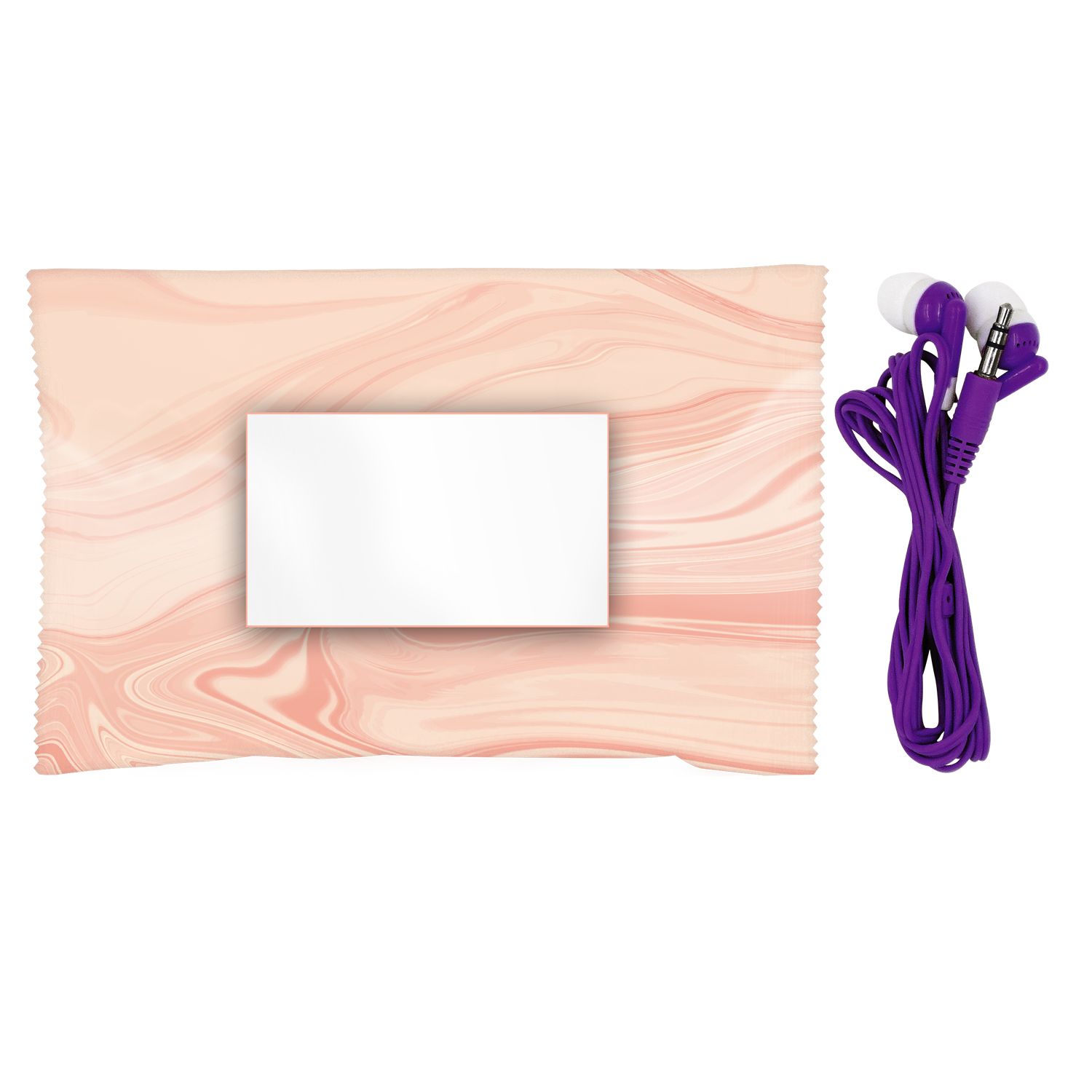 Rose Wrapped Ear Bud Set 1
