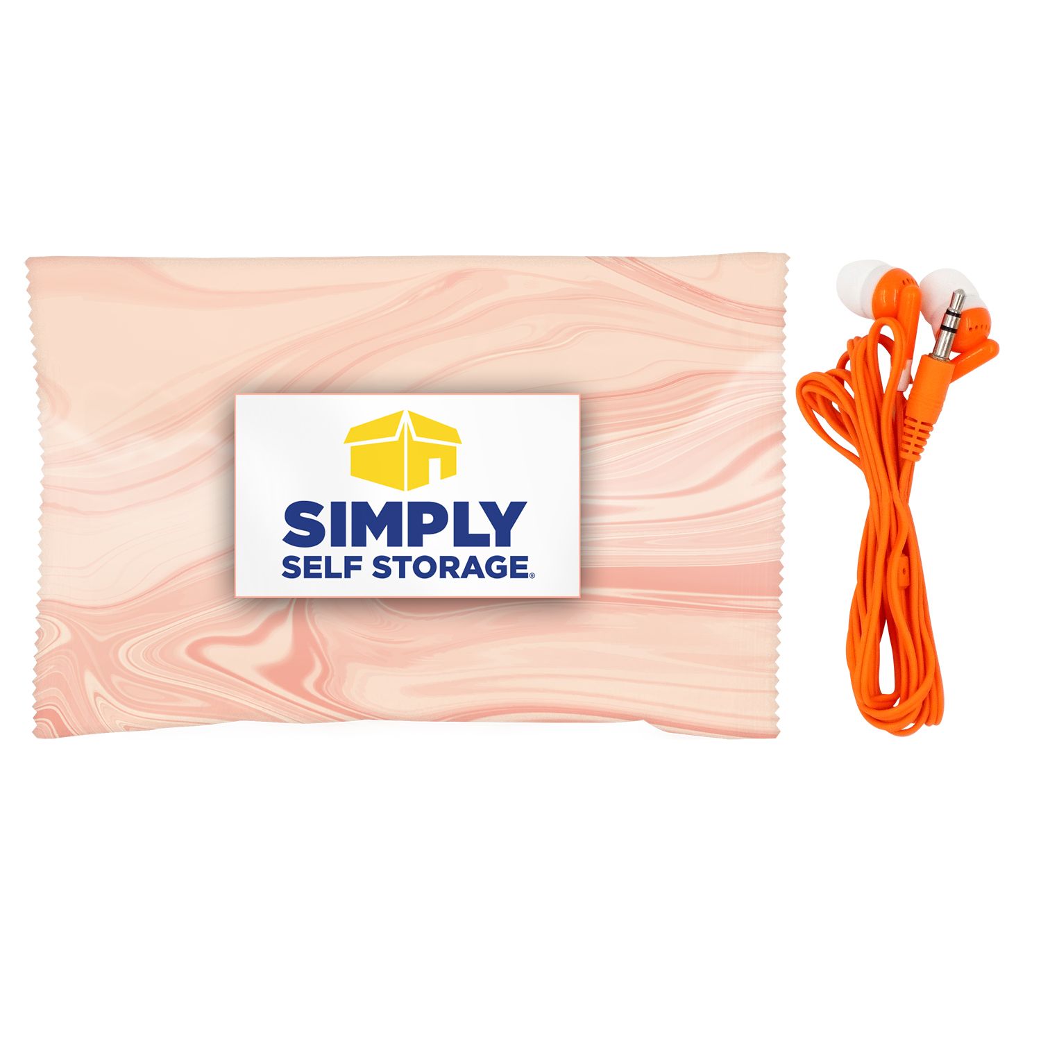Rose Wrapped Ear Bud Set 1