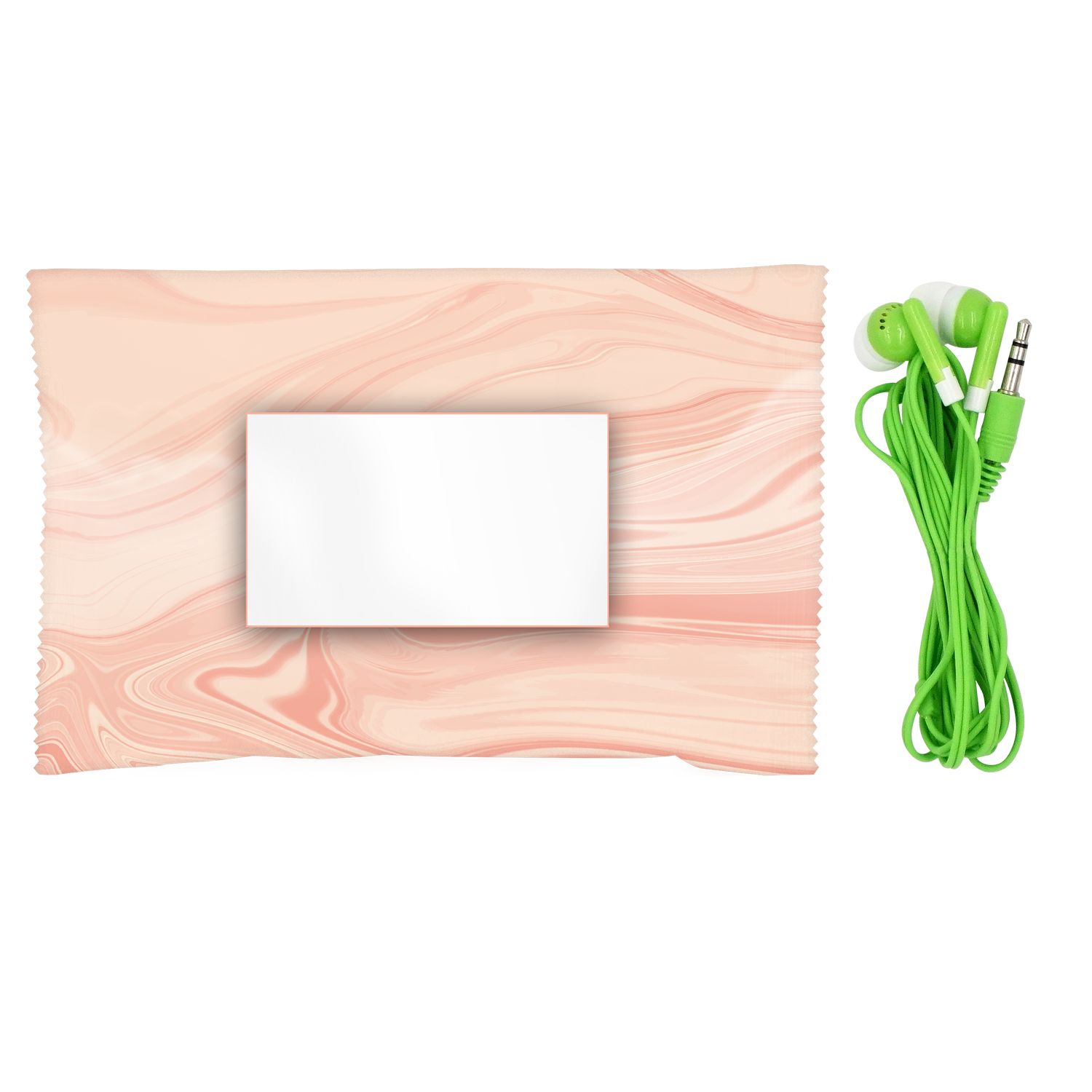 Rose Wrapped Ear Bud Set 1