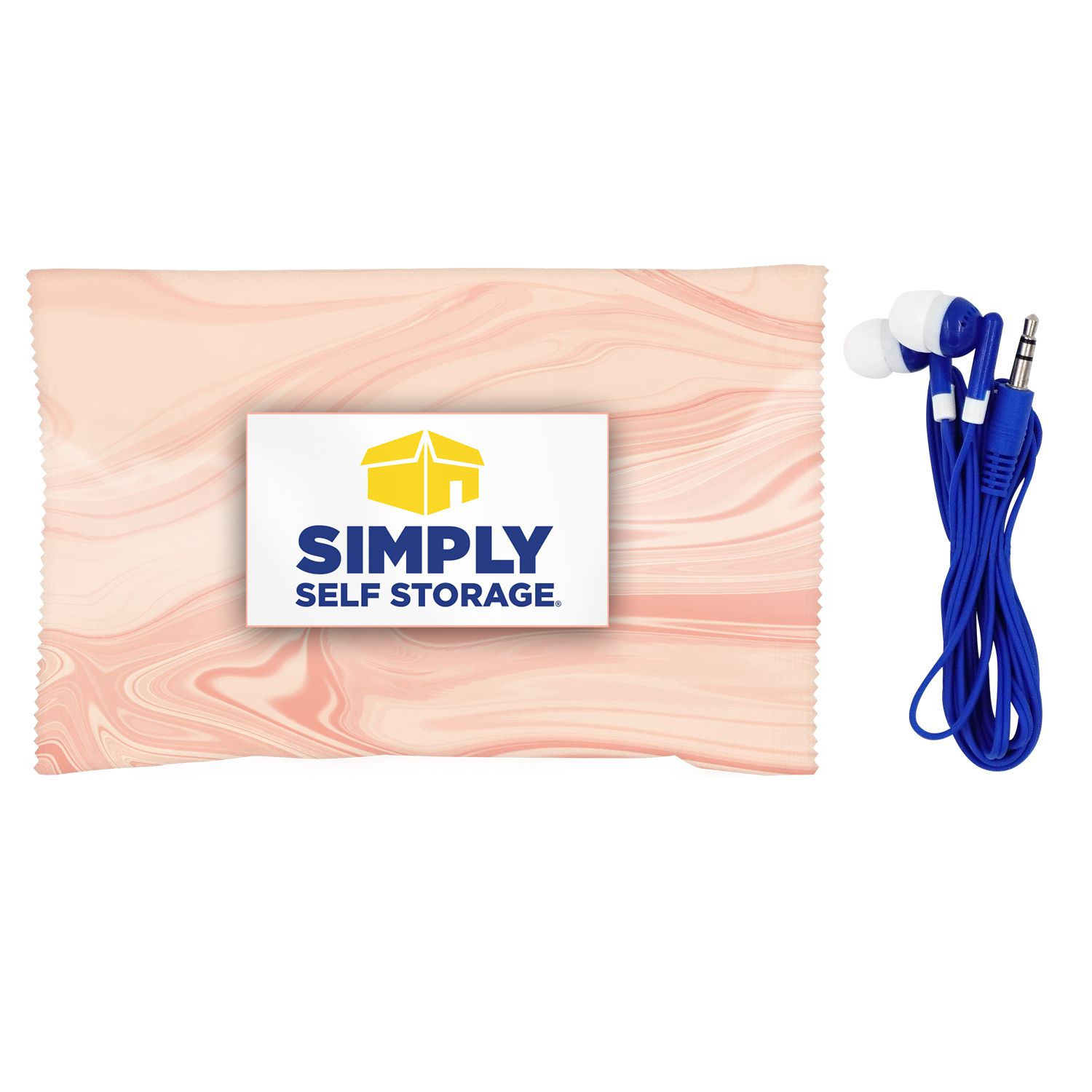 Rose Wrapped Ear Bud Set 1