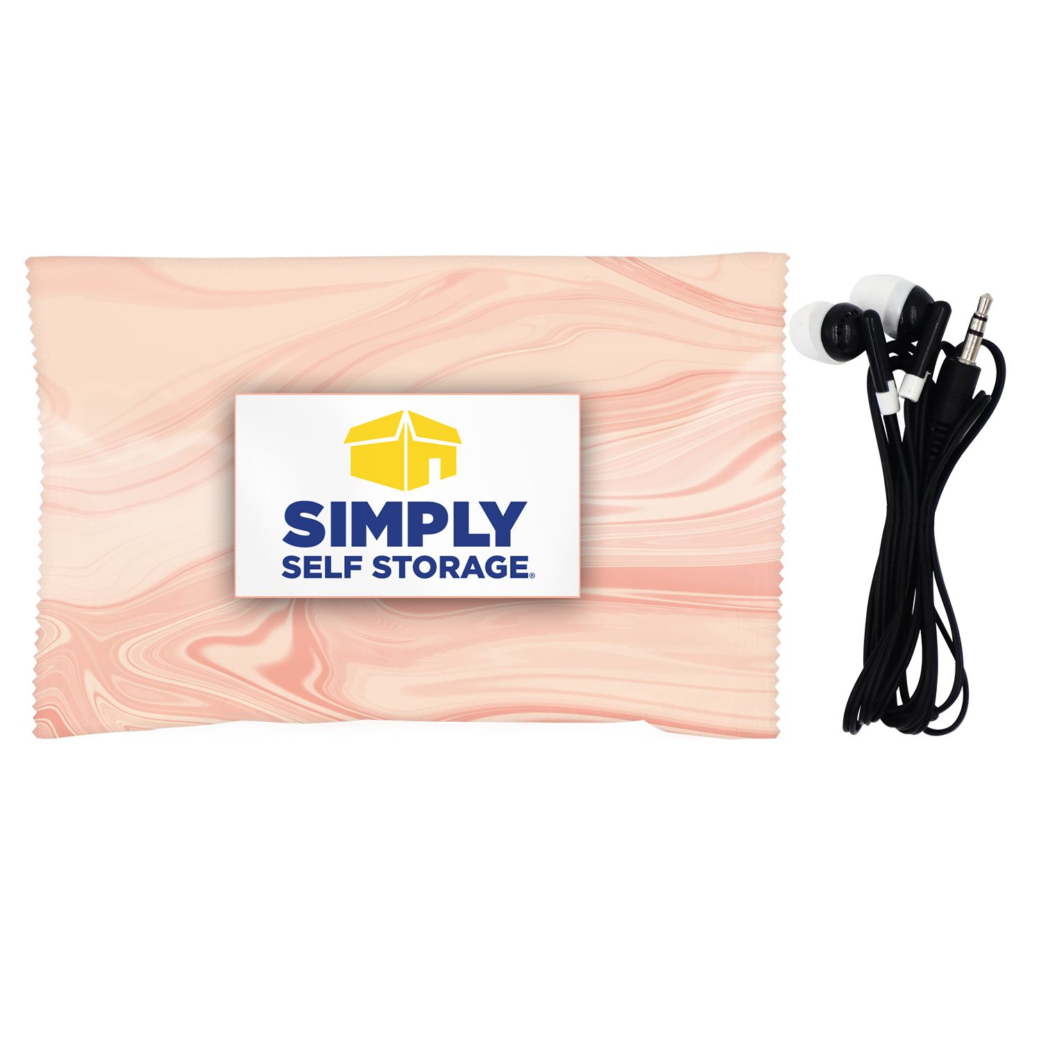 Rose Wrapped Ear Bud Set 1