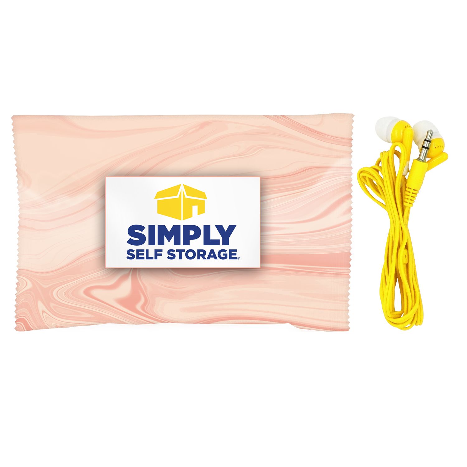 Rose Wrapped Ear Bud Set 1