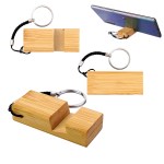 Bamboo Phone Stand Keychain 2 Bamboo Phone Stand Keychain 2