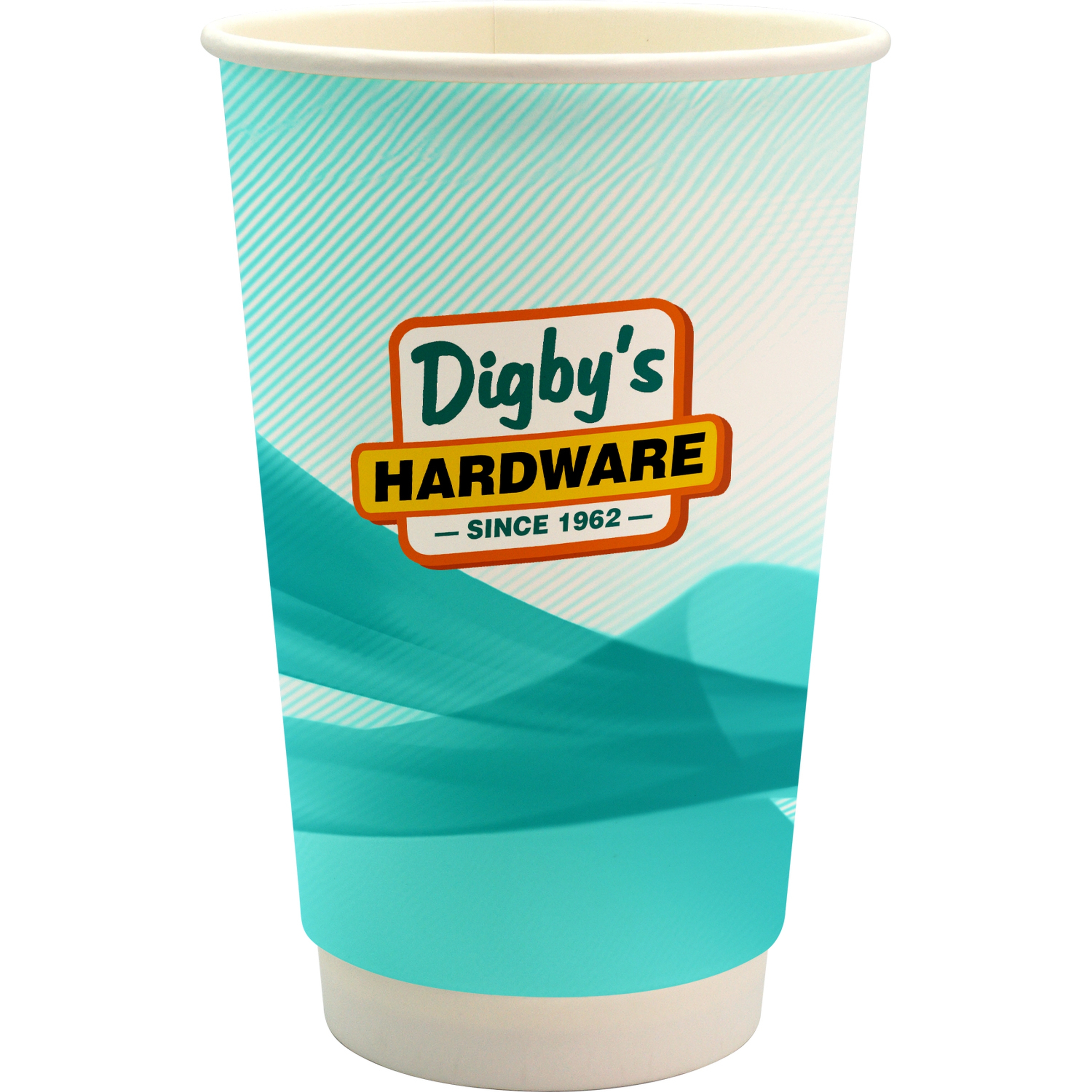 16 oz. Full Color Groovy Paper Cup 1