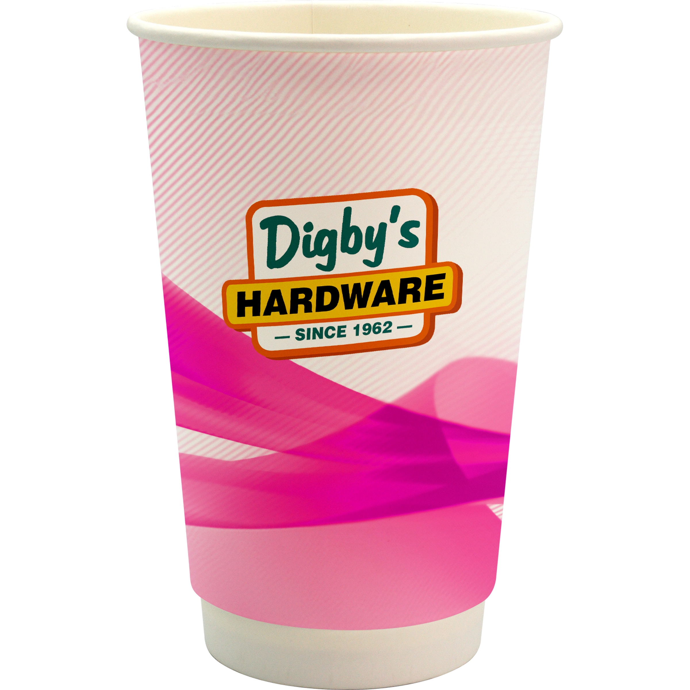 16 oz. Full Color Groovy Paper Cup 1