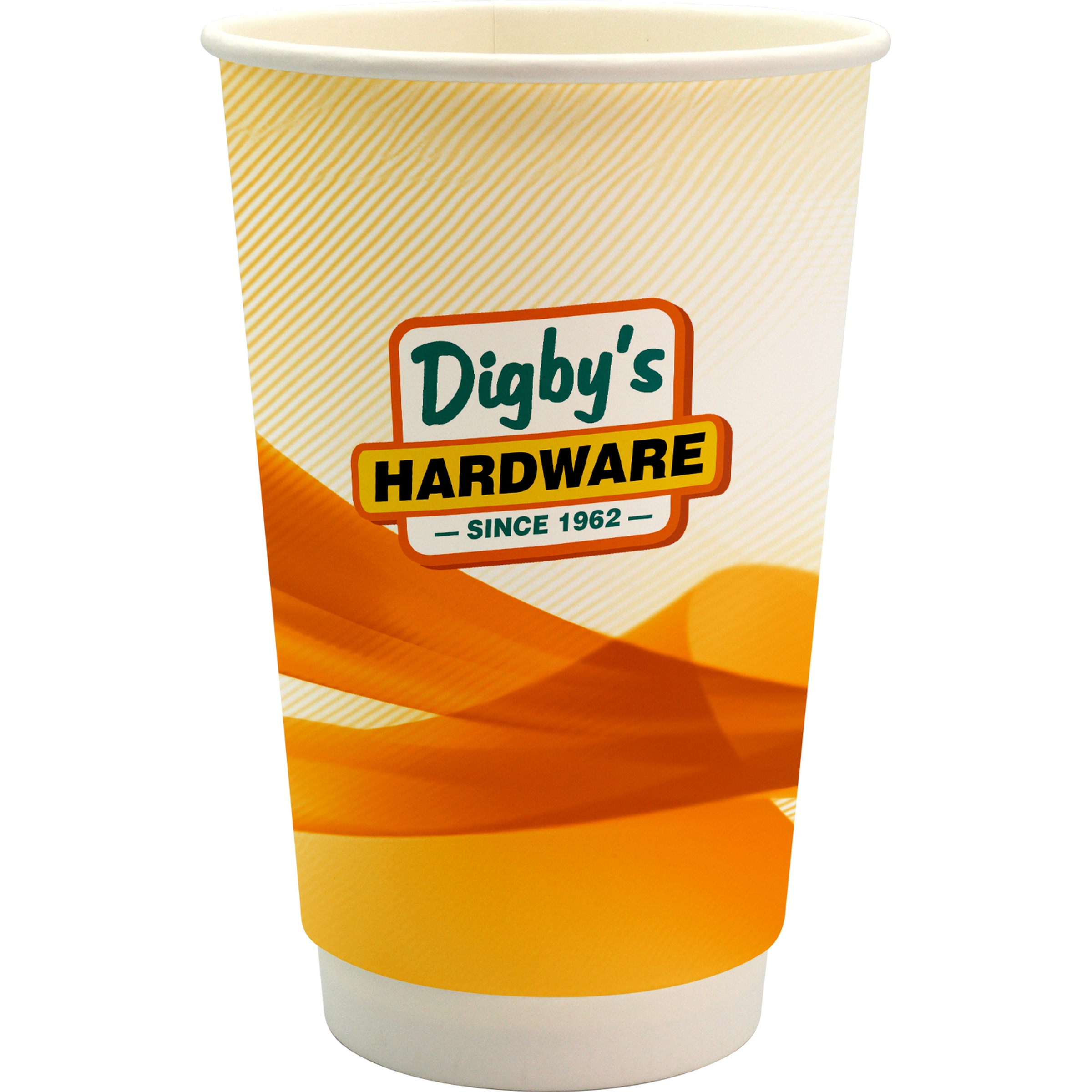 16 oz. Full Color Groovy Paper Cup 1