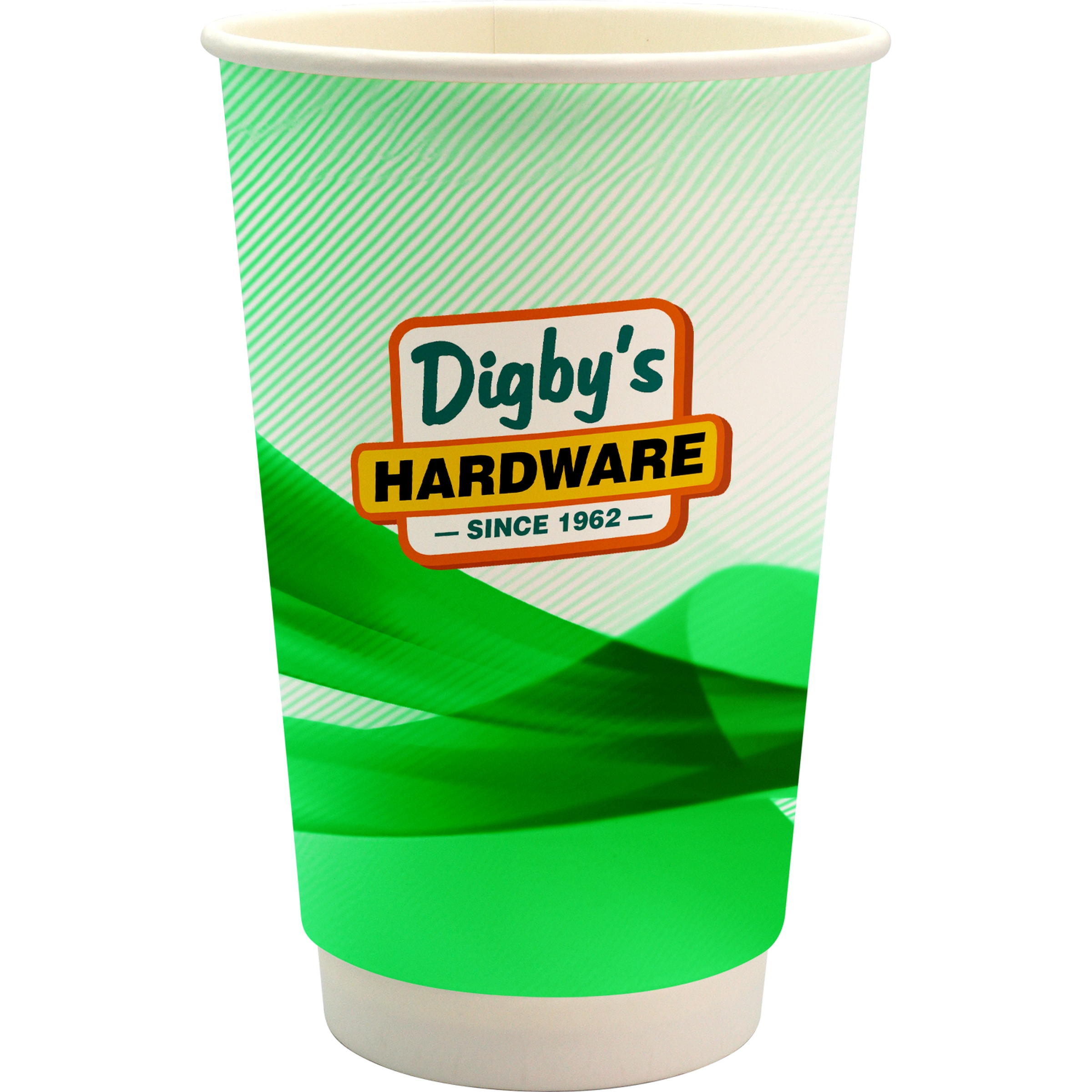 16 oz. Full Color Groovy Paper Cup 1
