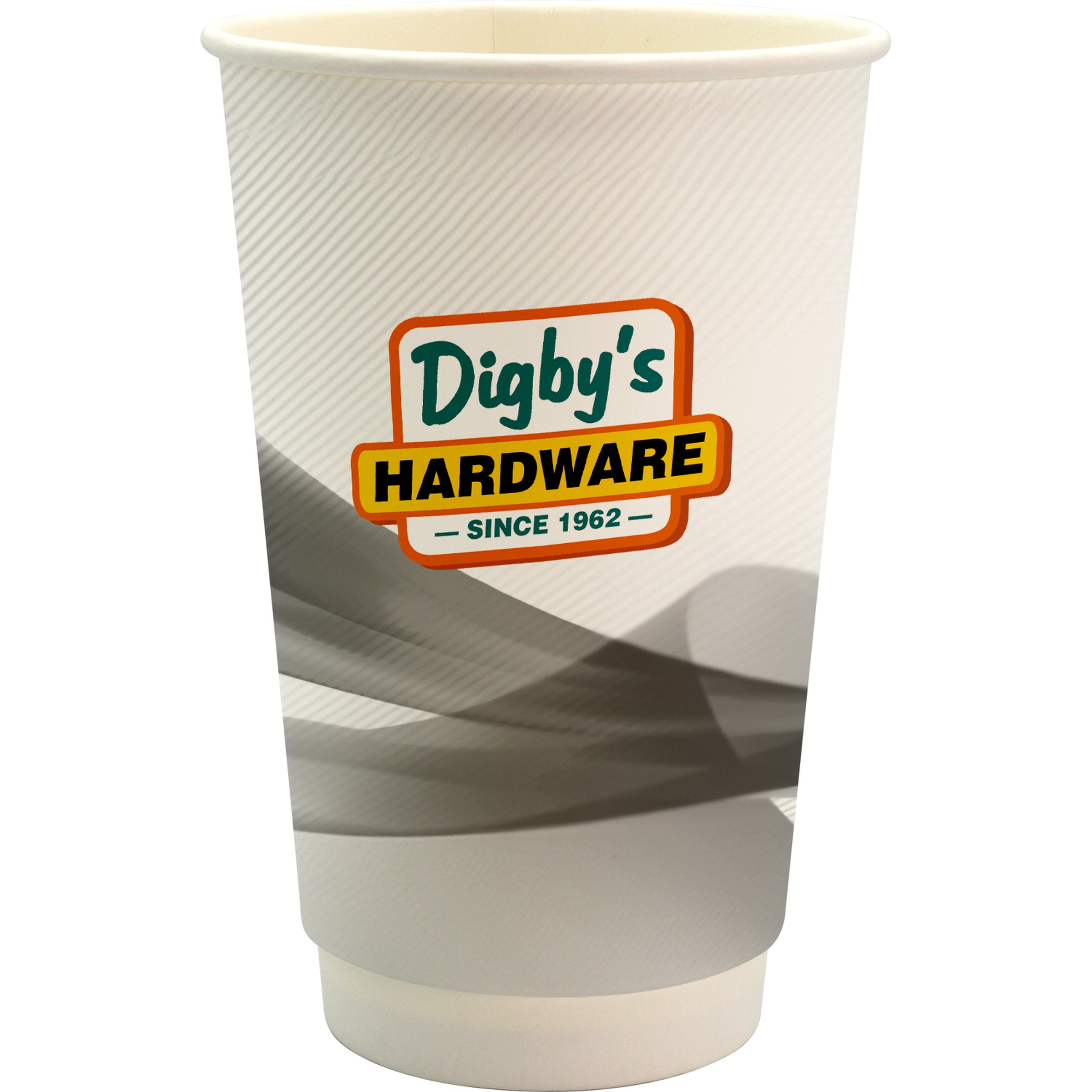 16 oz. Full Color Groovy Paper Cup 1