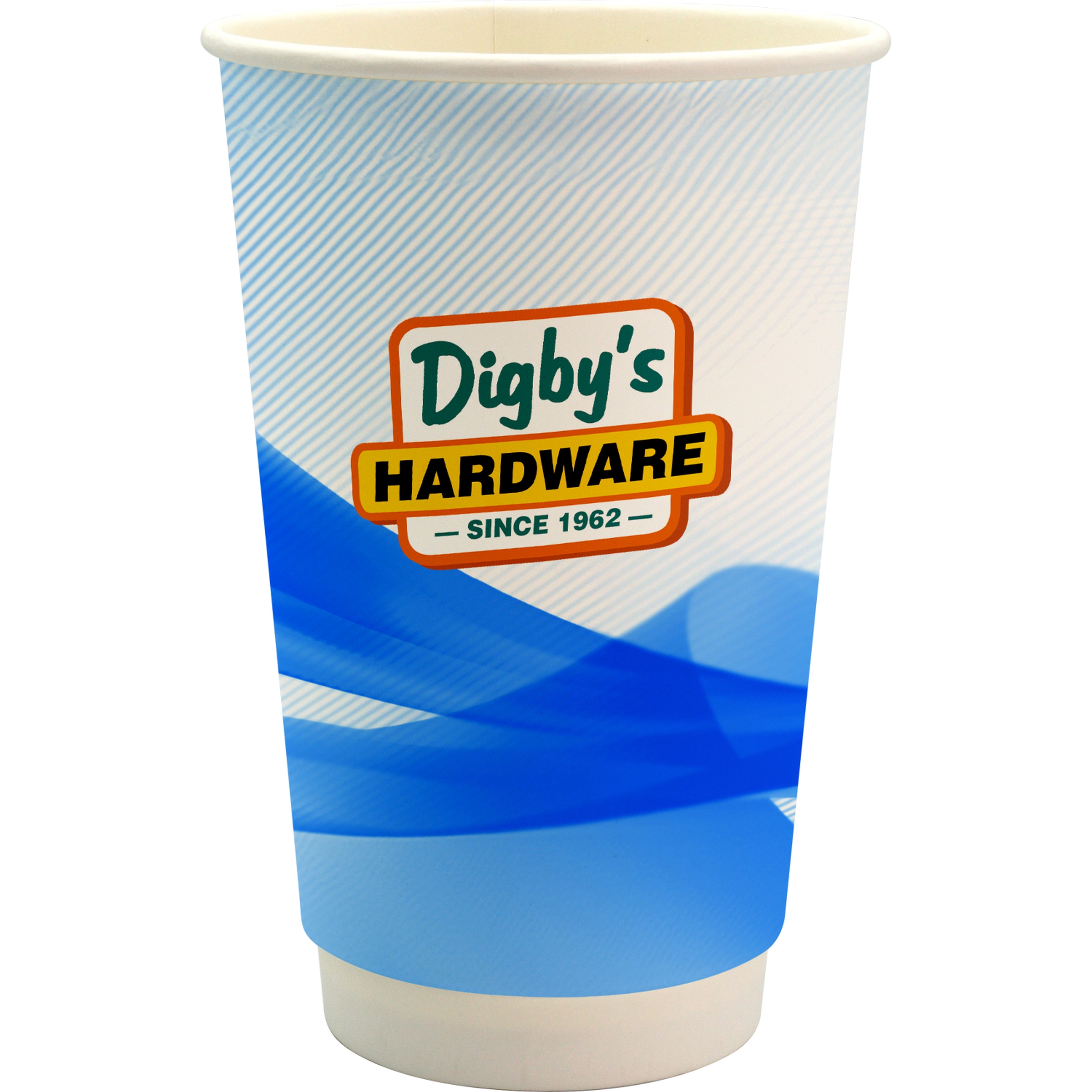 16 oz. Full Color Groovy Paper Cup 1