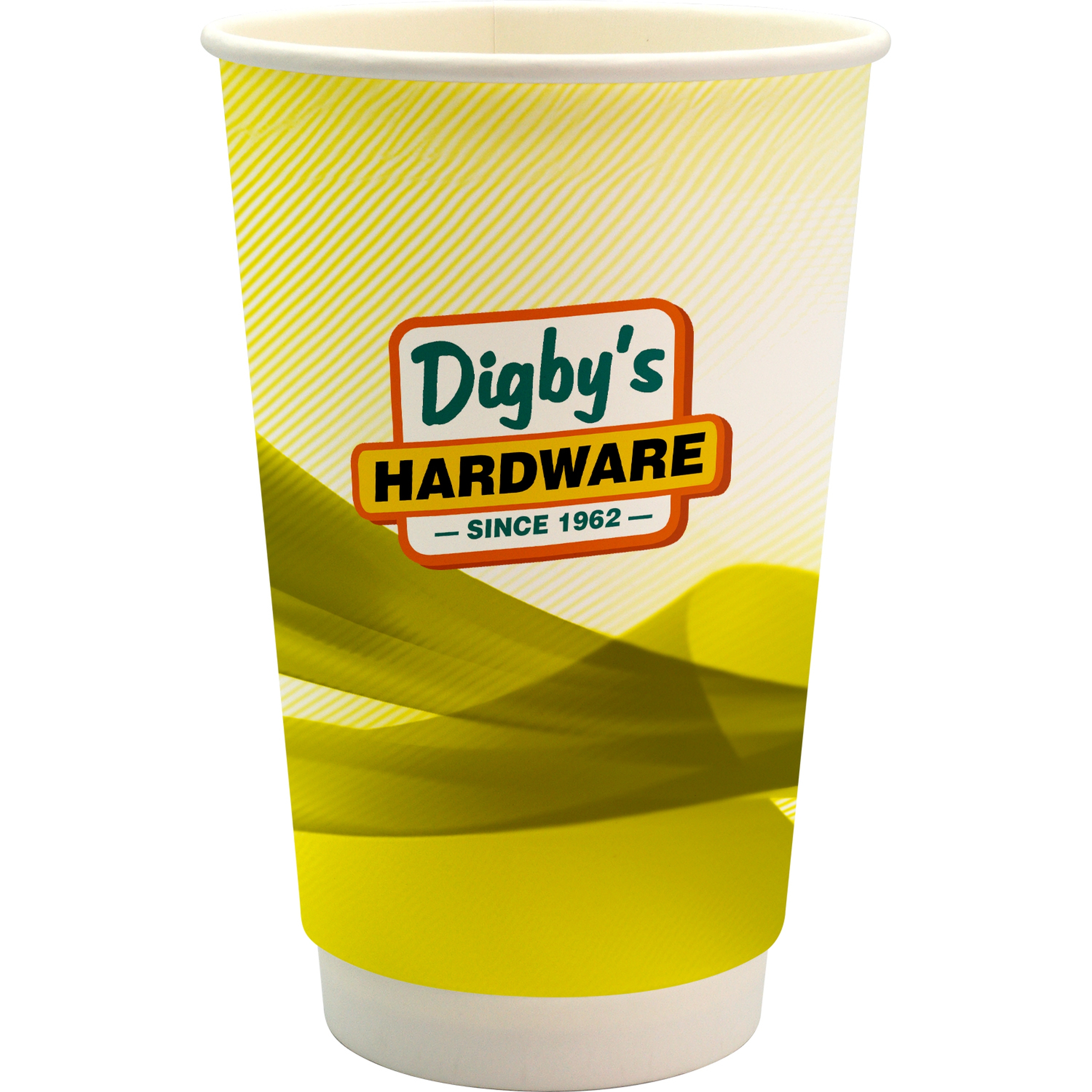 16 oz. Full Color Groovy Paper Cup 1