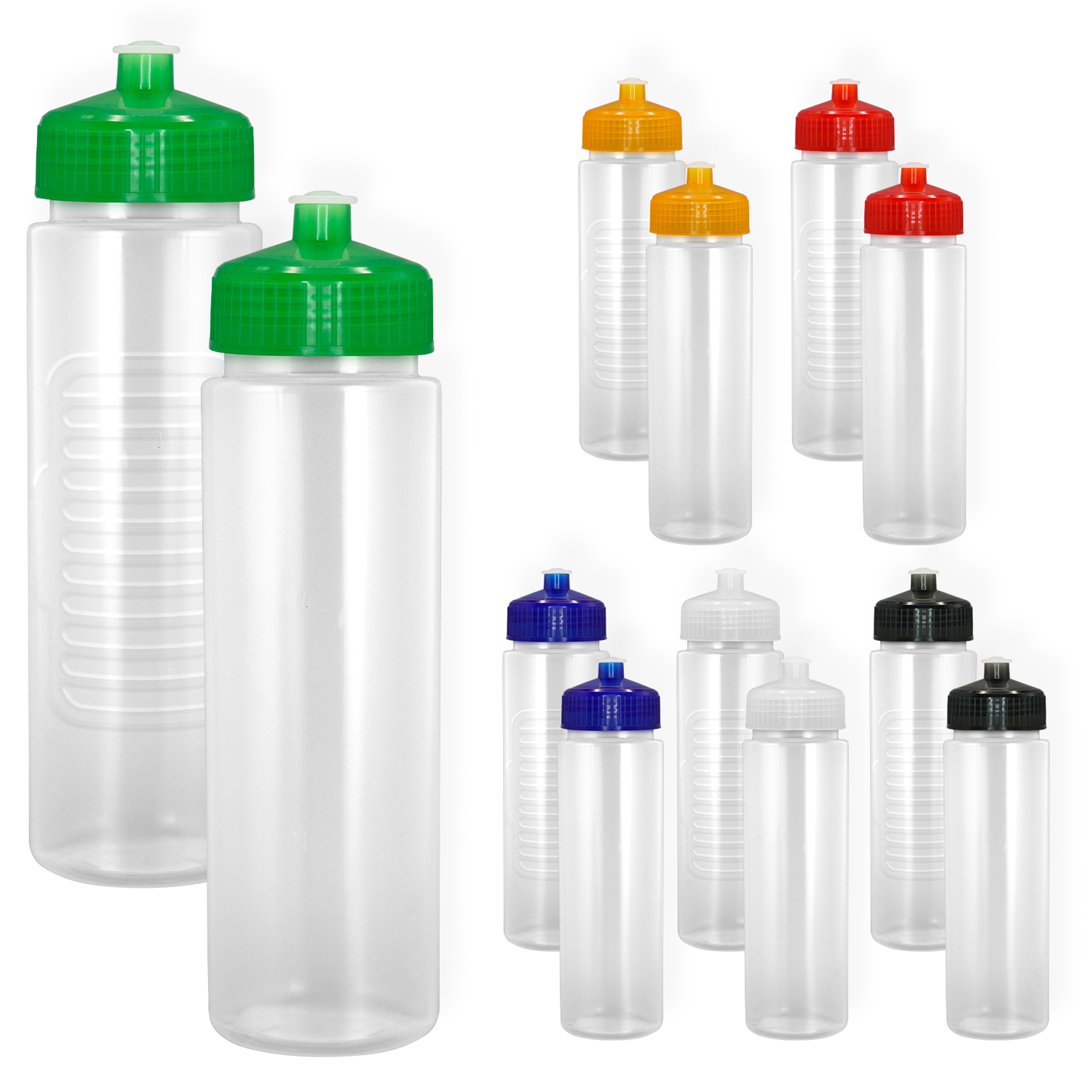 Sporty 24 oz. Debossed Grip Bottle 1