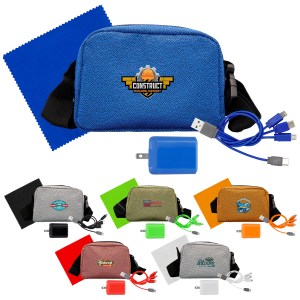 Speck Fast Charger, Cable & Cloth Fanny Pack Set 1 Speck Fast Charger, Cable & Cloth Fanny Pack Set 1