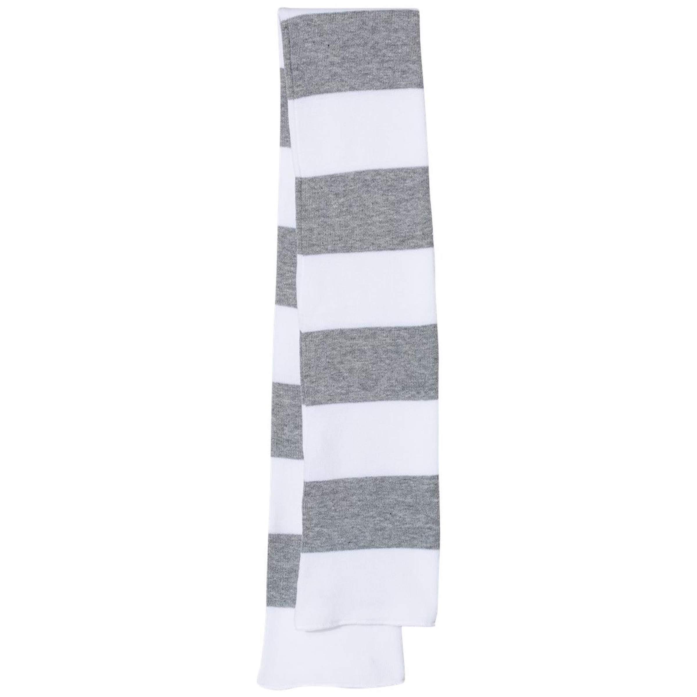 Sportsman Rugby-Striped Knit Scarf 1