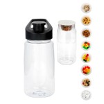 Easy Pour 18 oz. Recycled Snack Bottle - black Easy Pour 18 oz. Recycled Snack Bottle - black