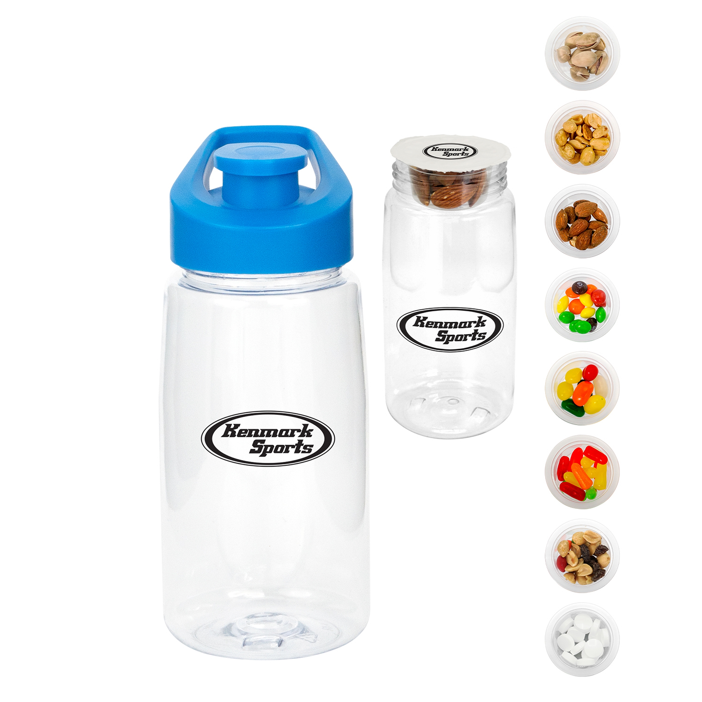 Easy Pour 18 oz. Recycled Snack Bottle 1