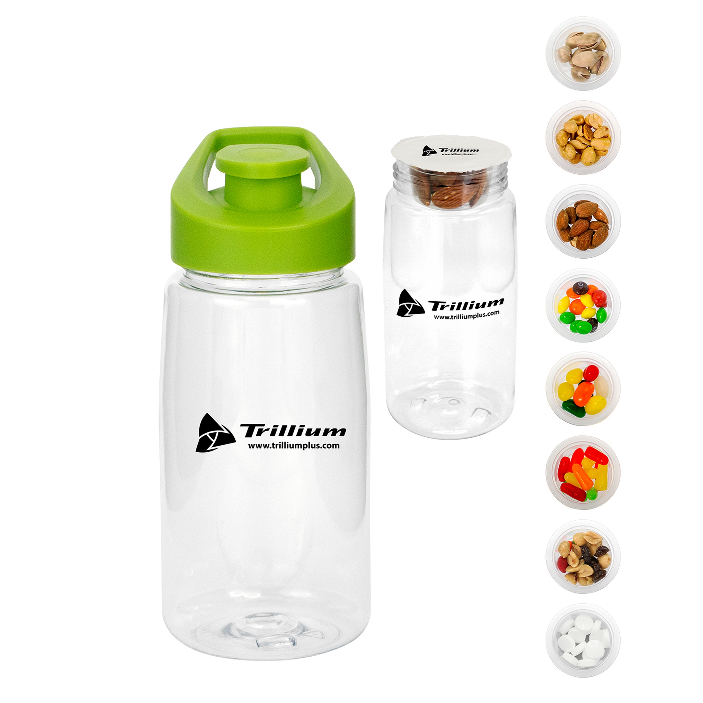 Easy Pour 18 oz. Recycled Snack Bottle 1