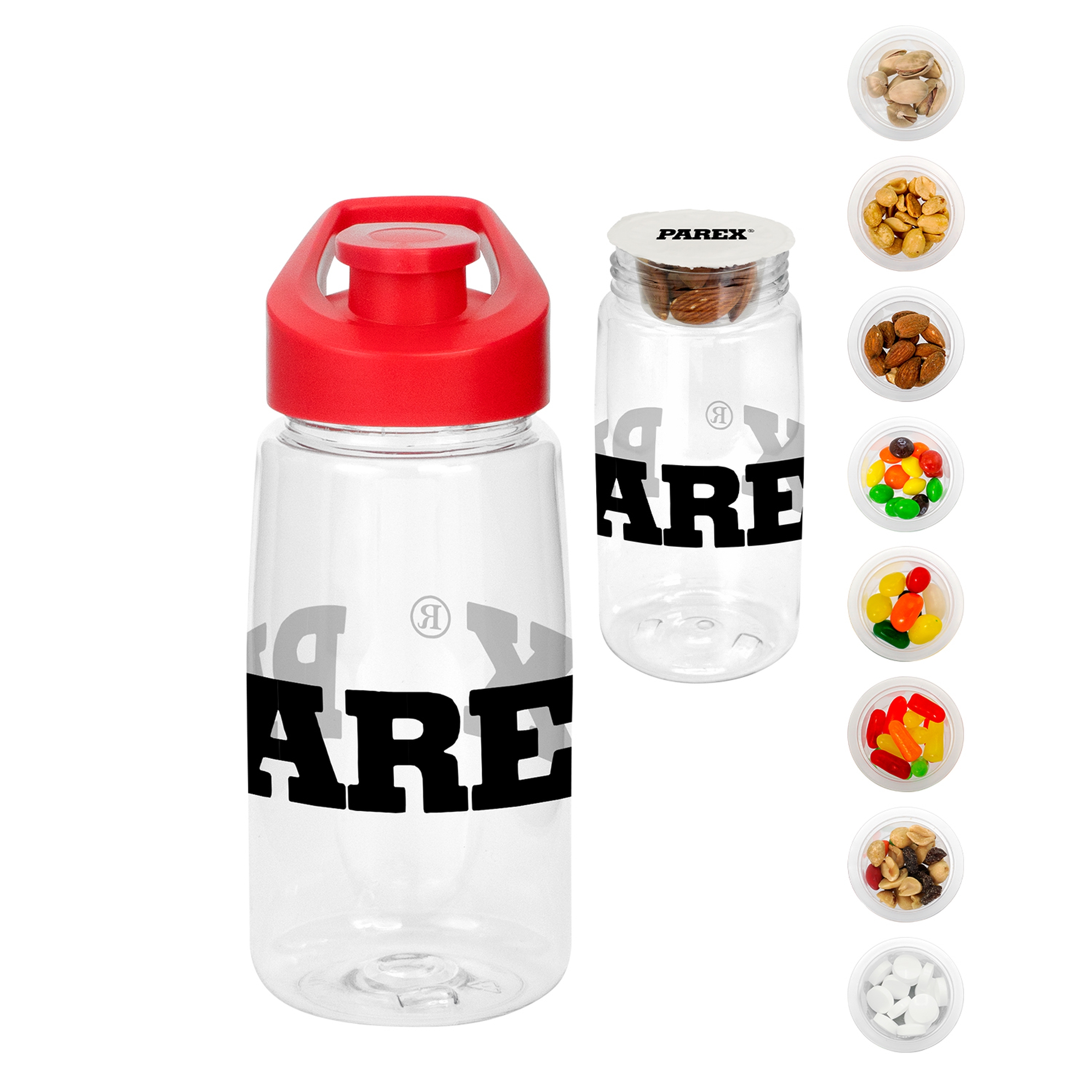 Easy Pour 18 oz. Recycled Snack Bottle 1