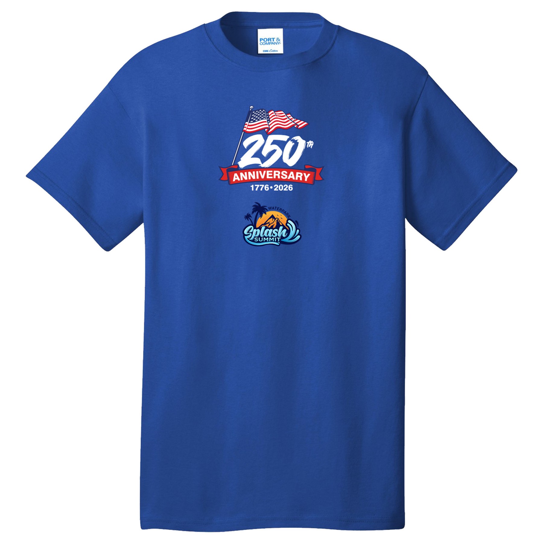 Patriotic Port & Co® Core Cotton Tee 1