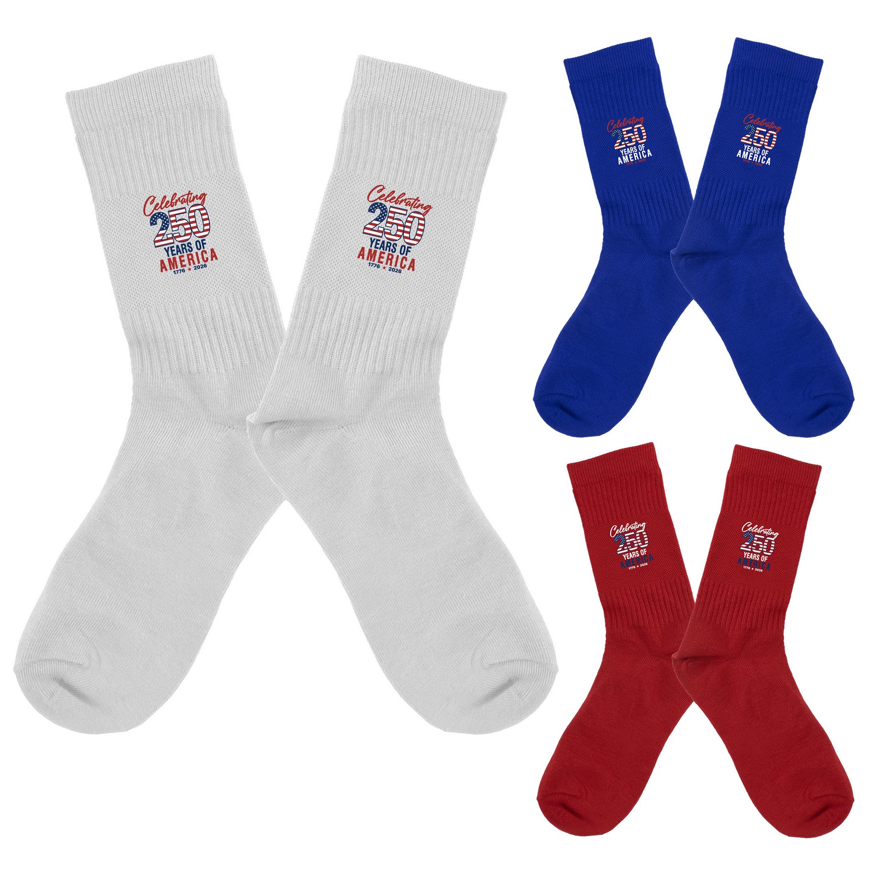 Patriotic High Sock 1