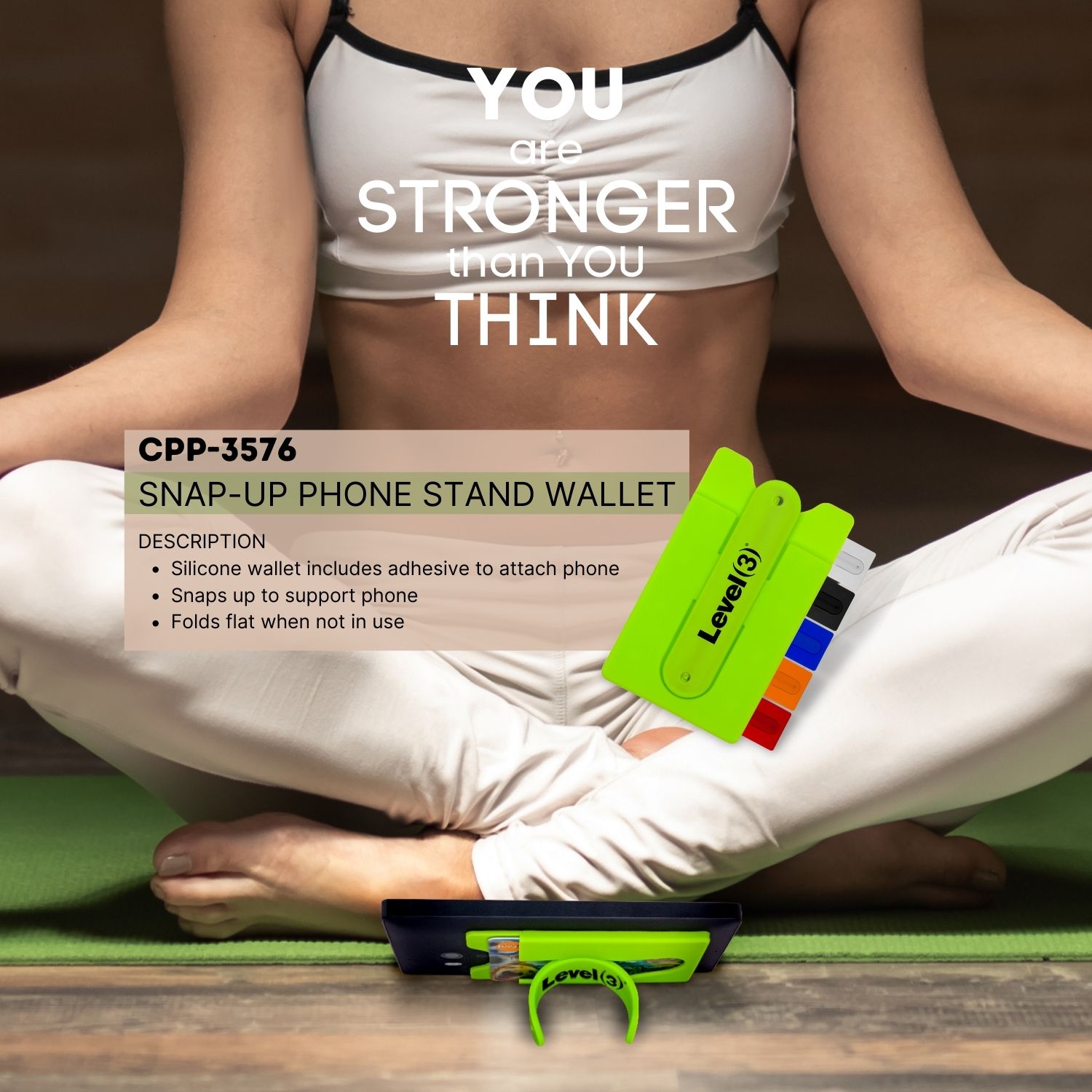 Snap-Up Phone Stand Wallet 1