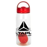 Arch 25 oz. Recycled Bottle with Floating Infuser - red Arch 25 oz. Recycled Bottle with Floating Infuser - red