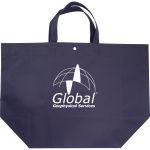 Snap Grocery Tote - Navy Blue Snap Grocery Tote - Navy Blue