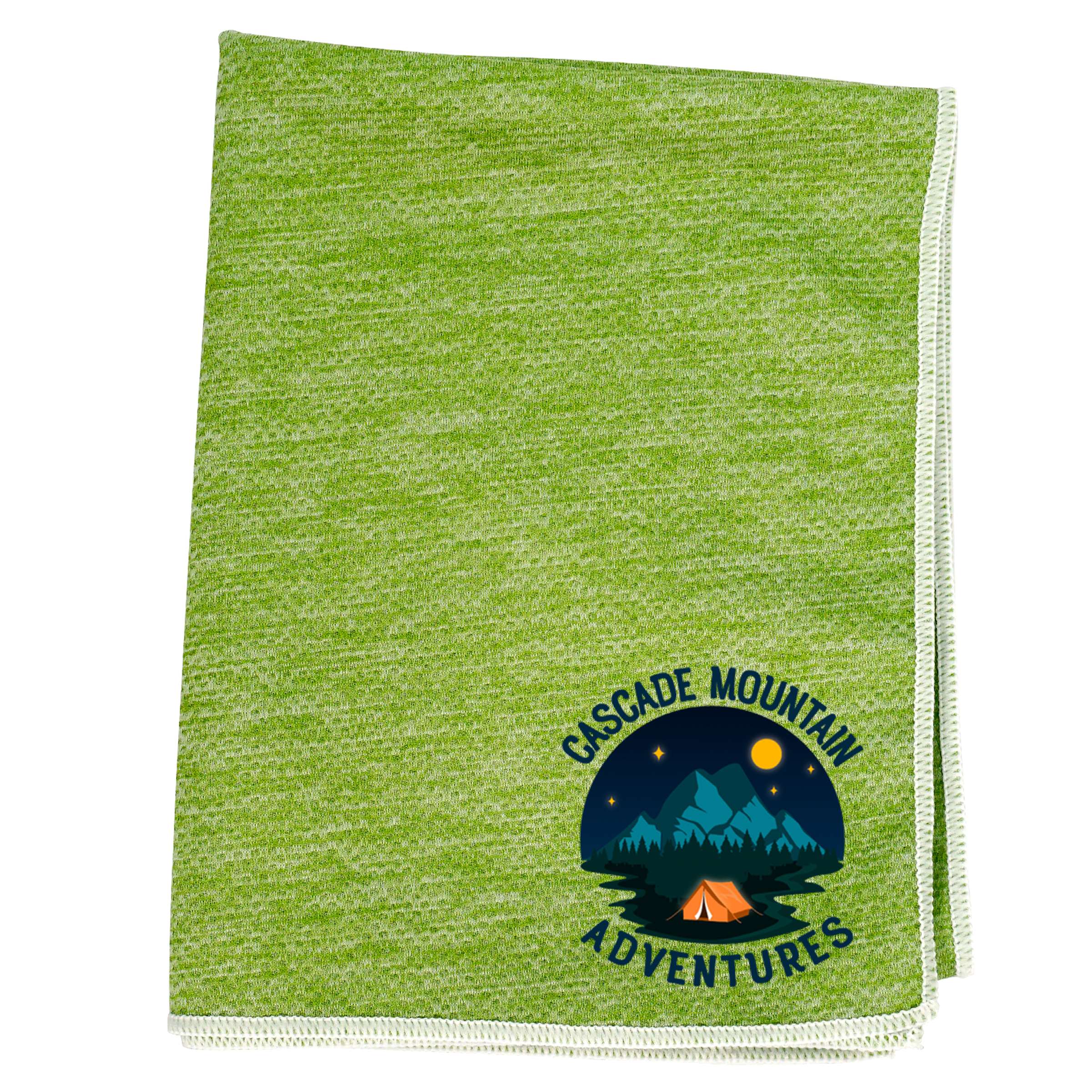 32" X 12" Heather Quick Dry Towel 1