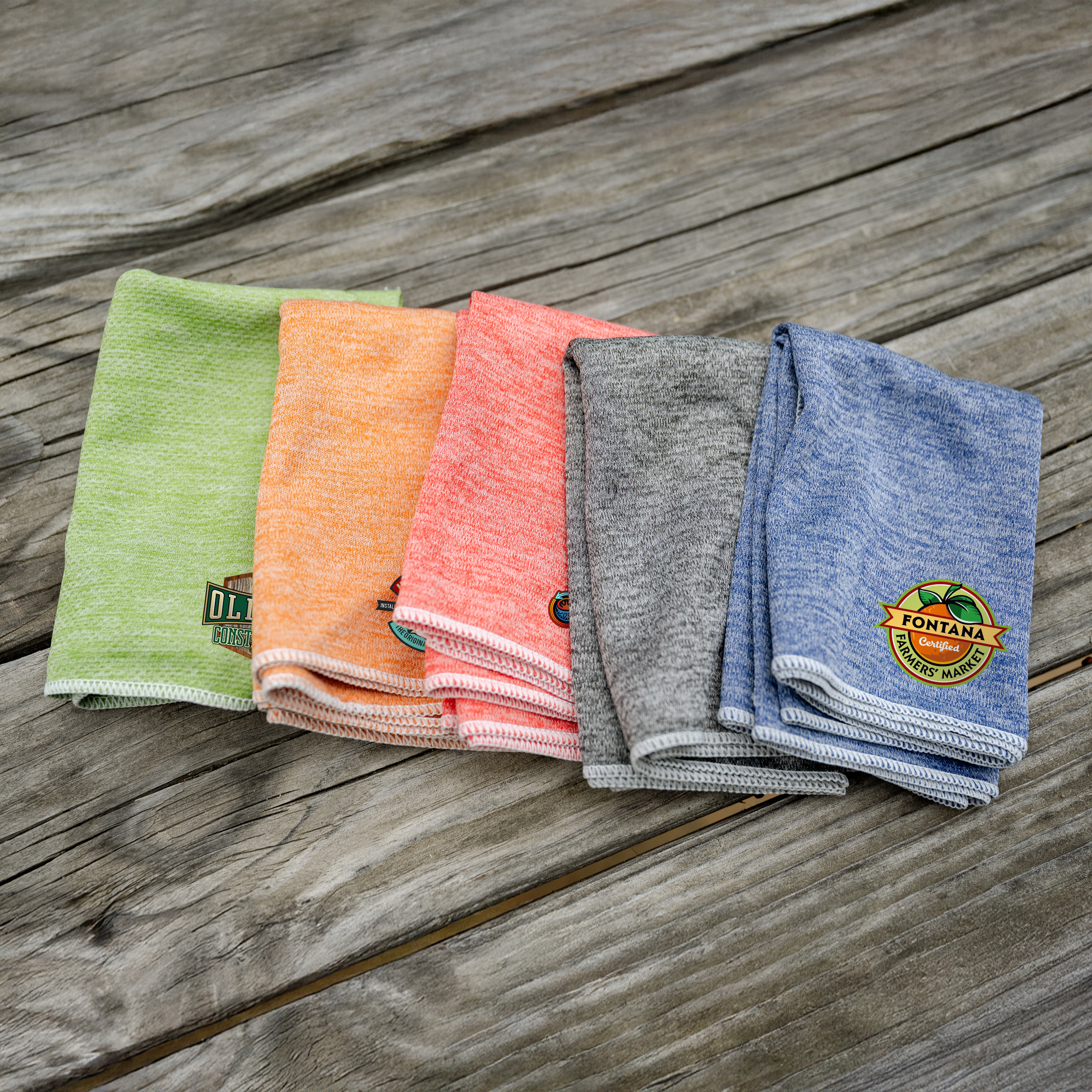 32" X 12" Heather Quick Dry Towel 1