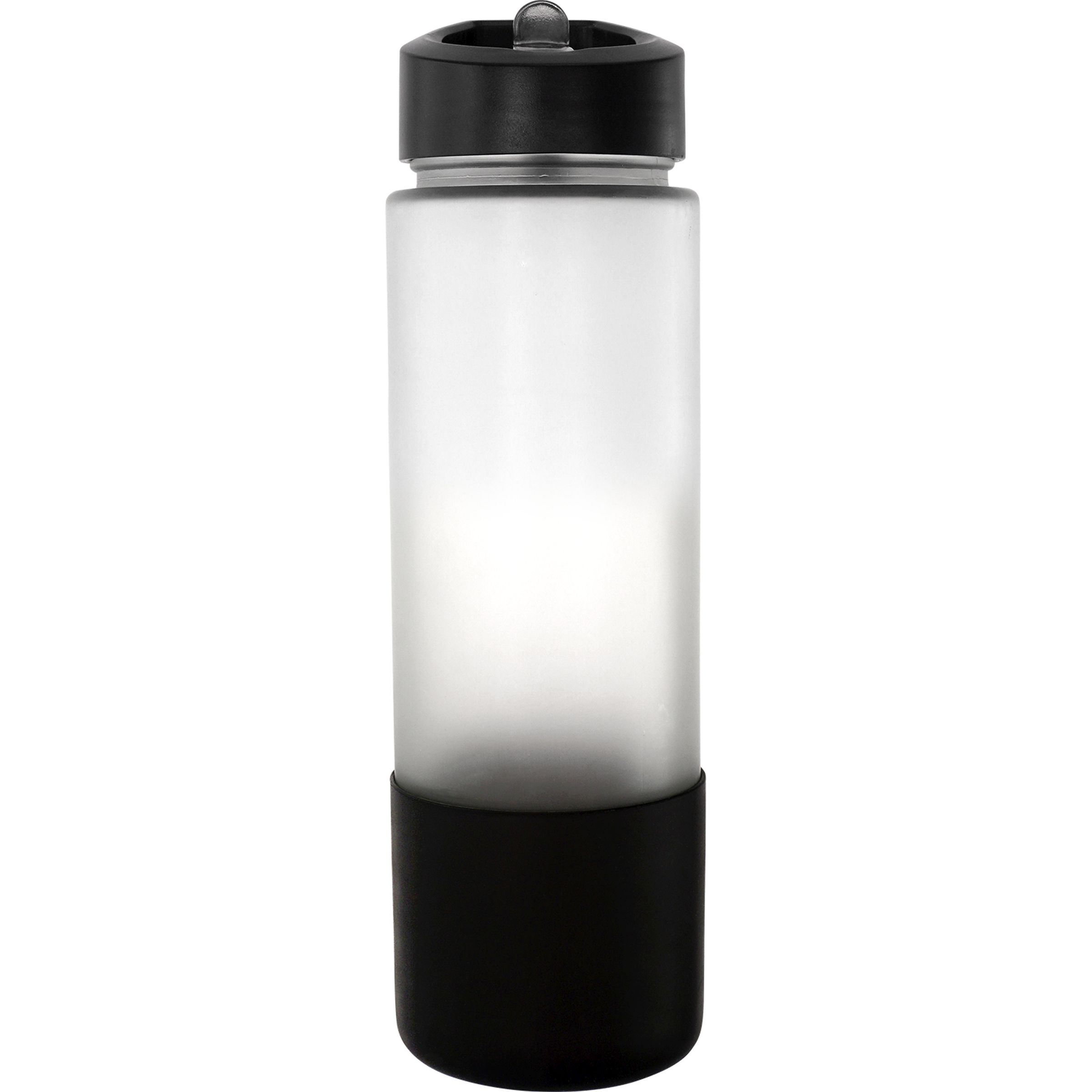 Pop Up 22 oz. Frosted Glass Grip Bottle 1