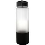 Pop Up 22 oz. Frosted Glass Grip Bottle - Black Pop Up 22 oz. Frosted Glass Grip Bottle - Black