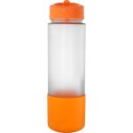Pop Up 22 oz. Frosted Glass Grip Bottle - Orange Pop Up 22 oz. Frosted Glass Grip Bottle - Orange