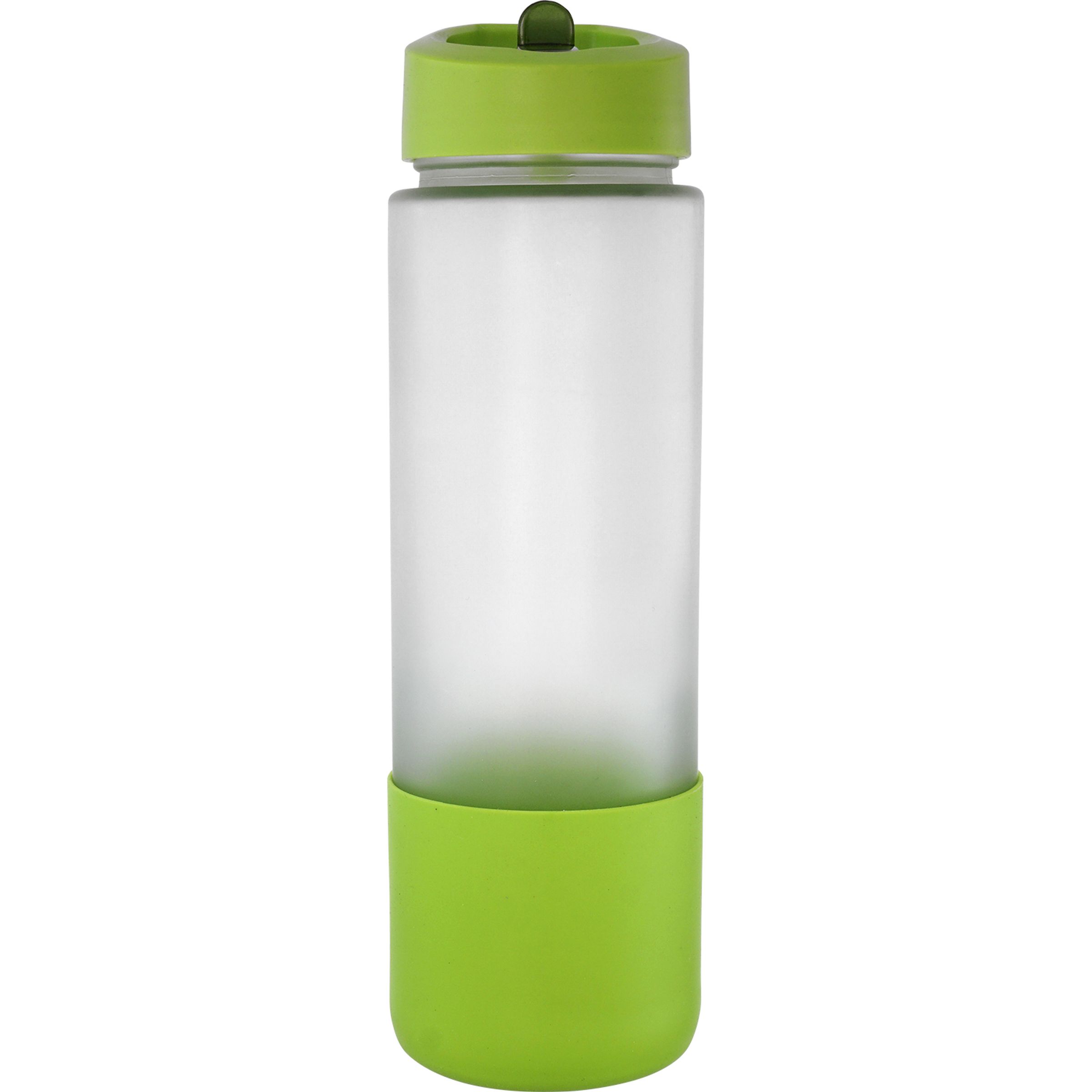 Pop Up 22 oz. Frosted Glass Grip Bottle 1