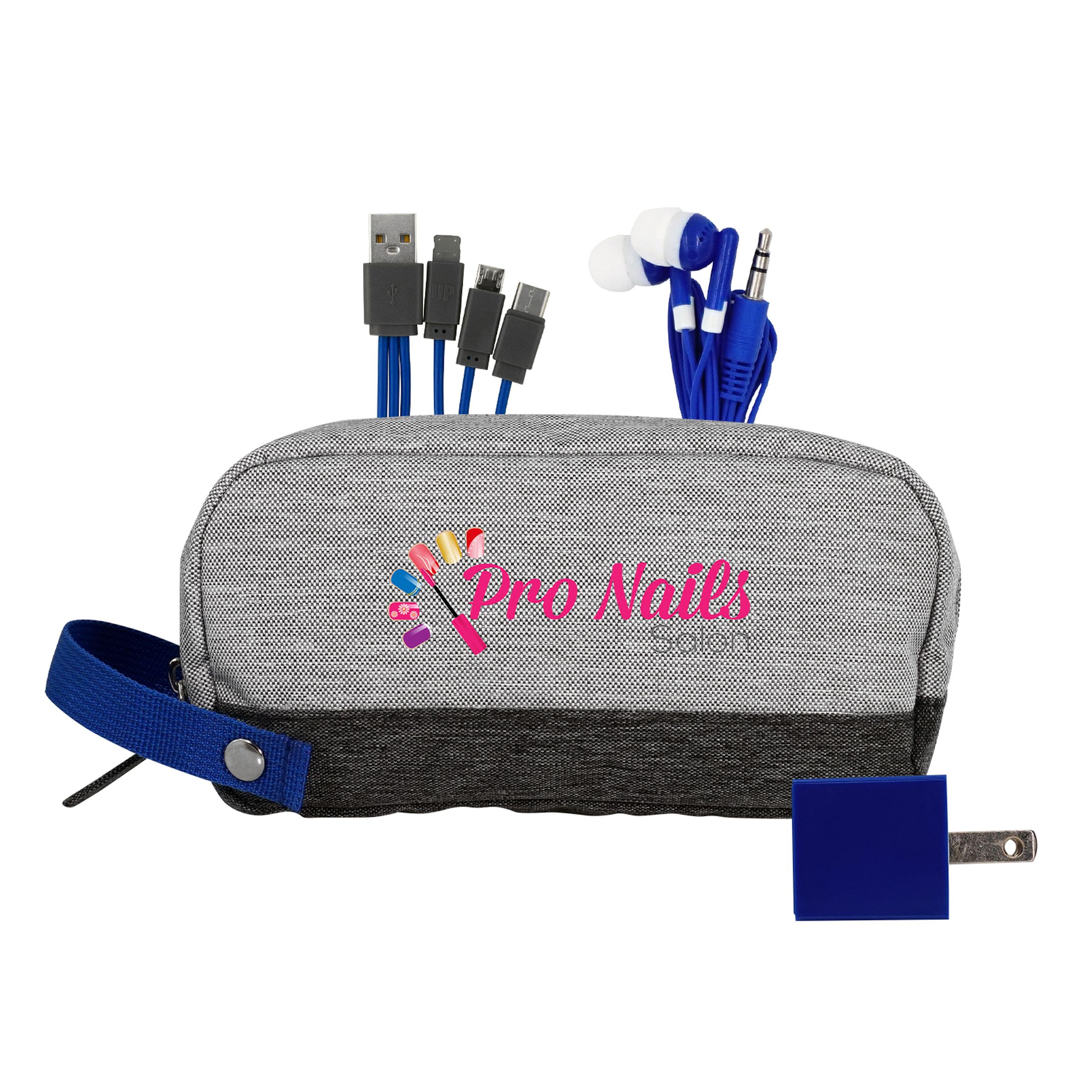 Bay Two Tone Wall Charging Travel Set 1