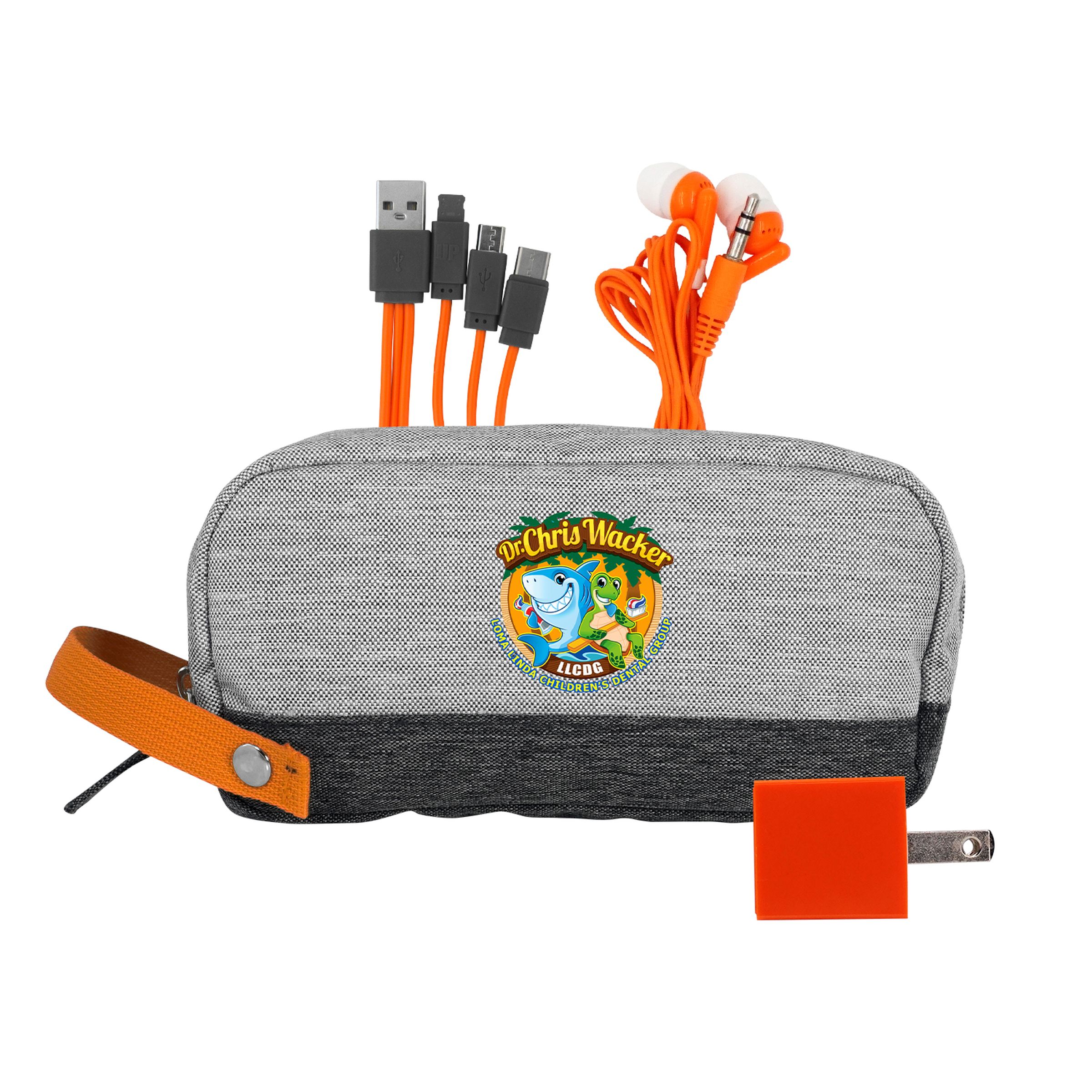 Bay Two Tone Wall Charging Travel Set 1