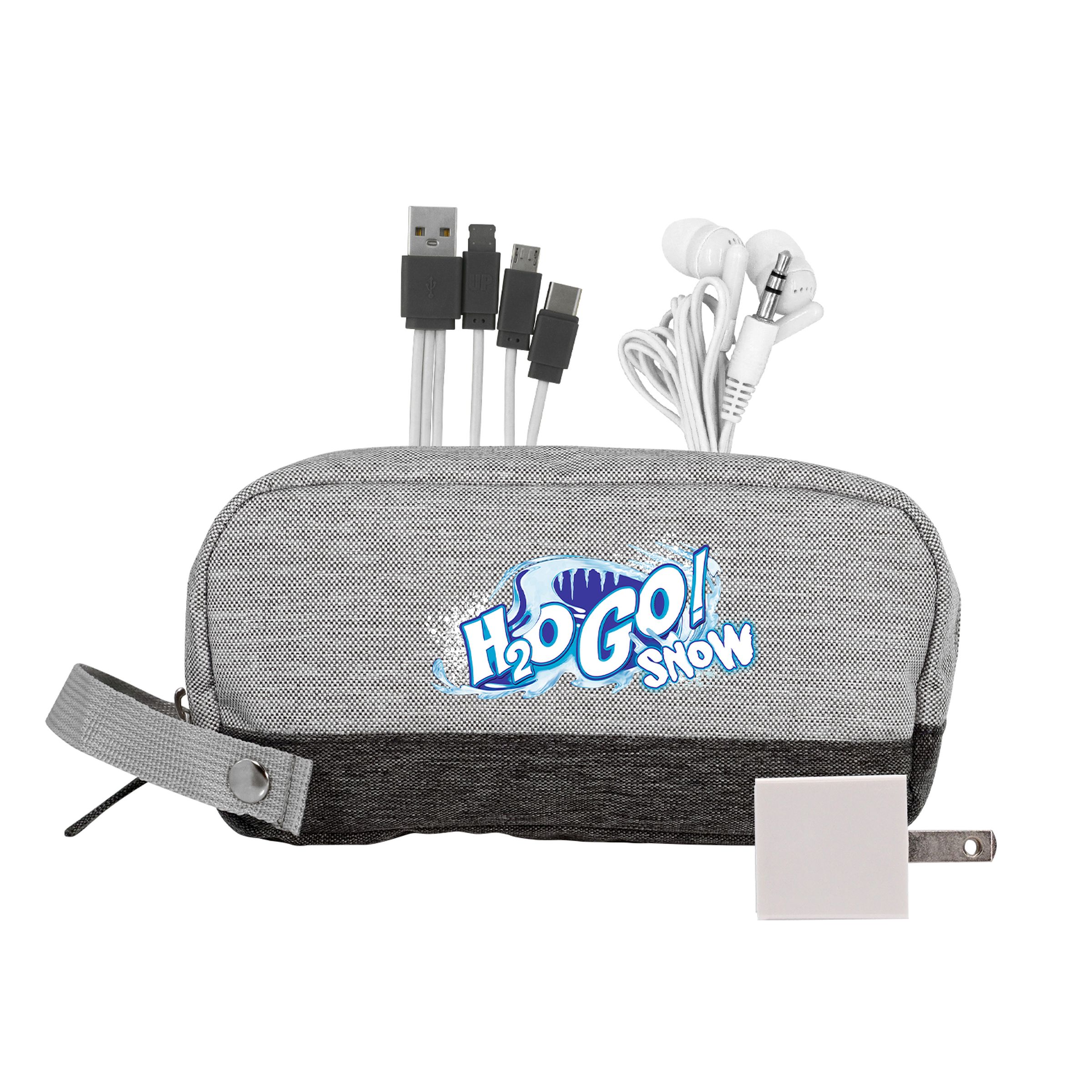 Bay Two Tone Wall Charging Travel Set 1