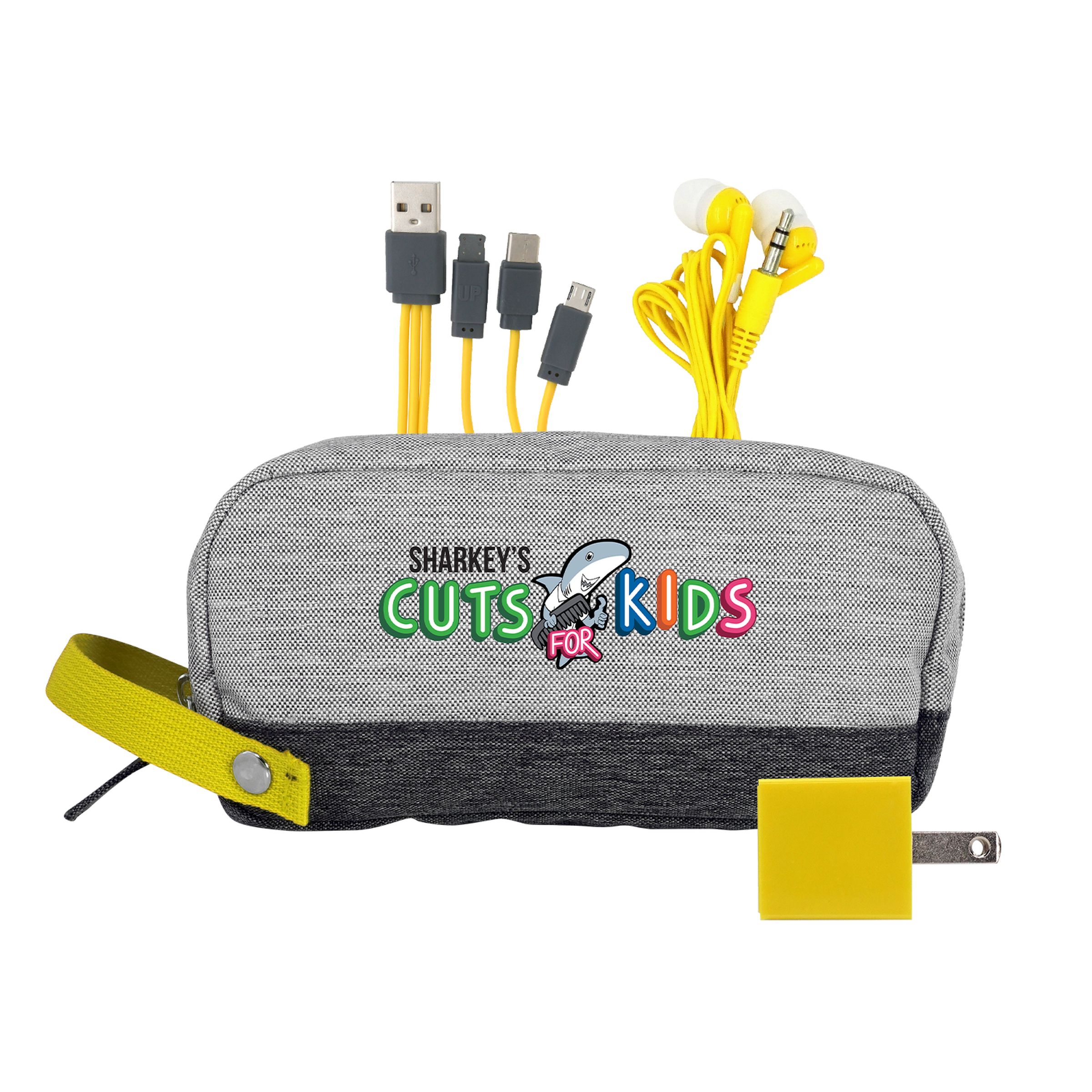 Bay Two Tone Wall Charging Travel Set 1