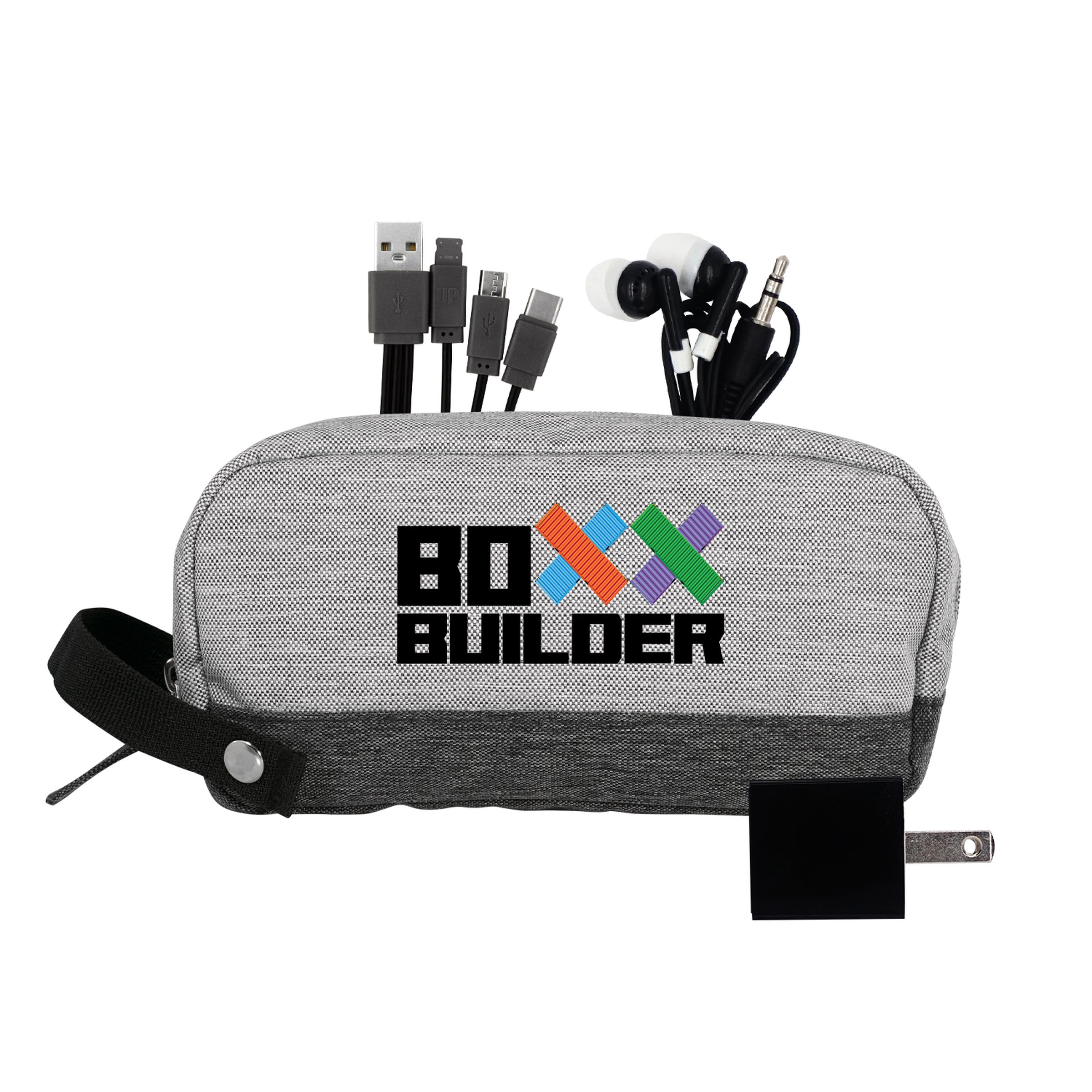 Bay Two Tone Wall Charging Travel Set 1
