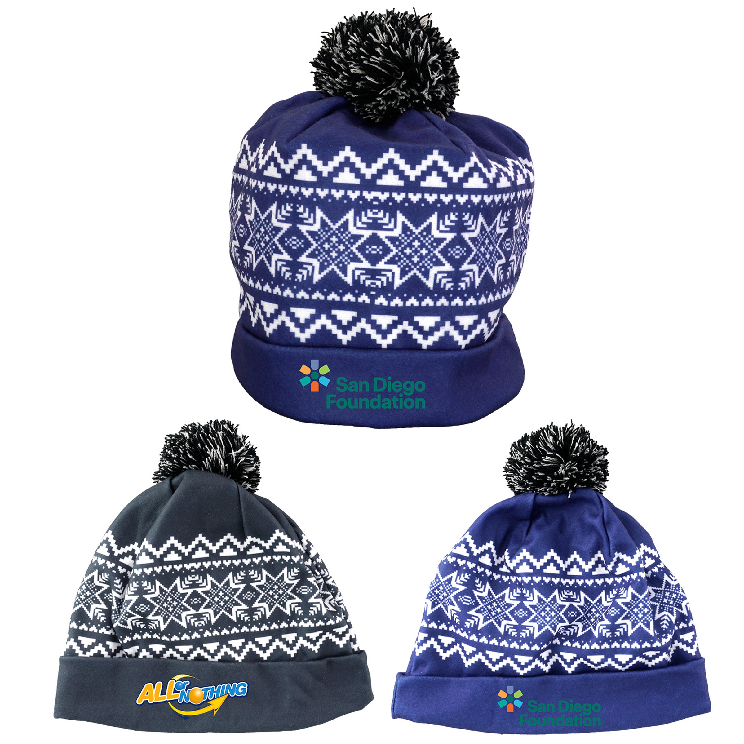 Snowflake Beanie 1