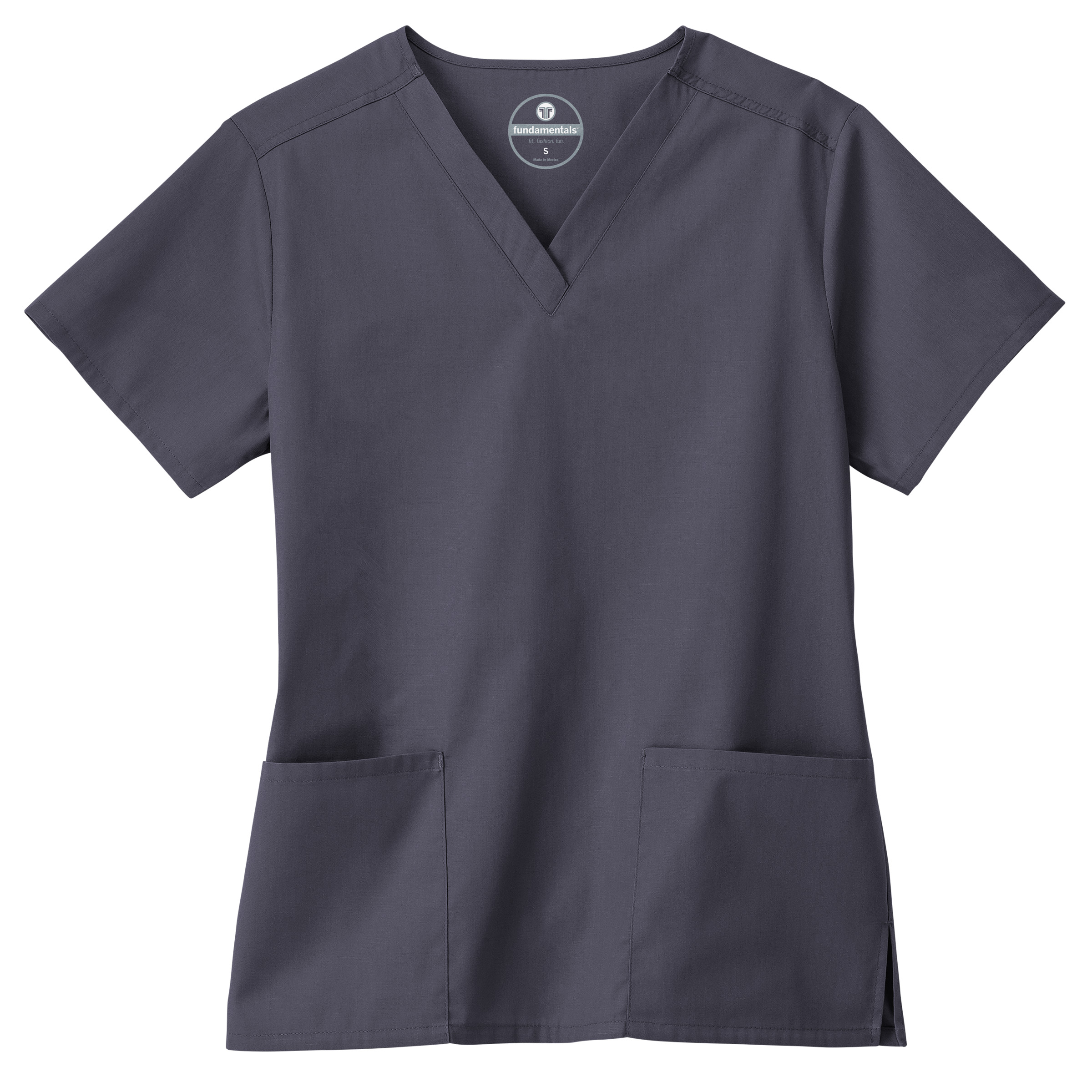 Fundamentals Ladies Two Pocket V-Neck Top 1