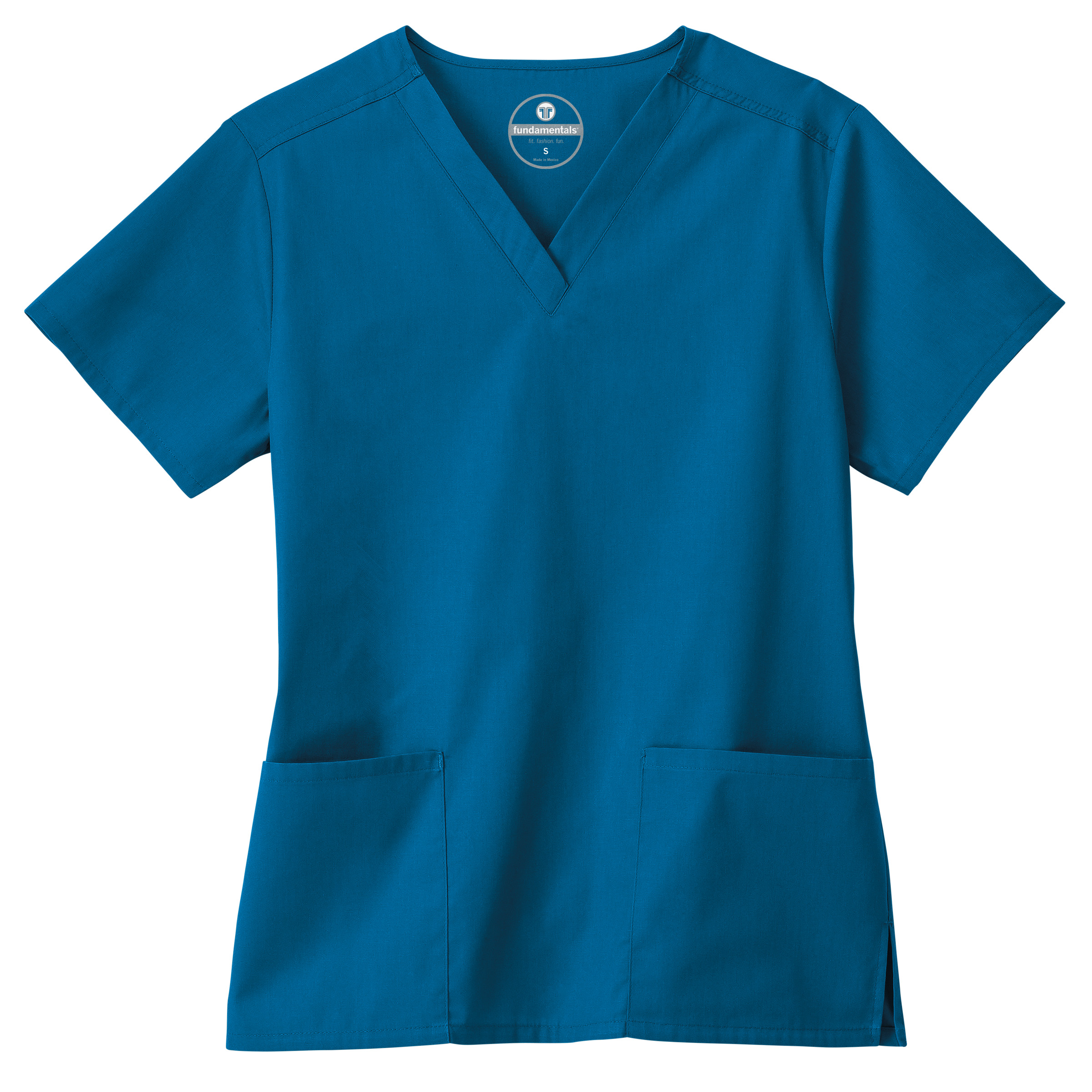 Fundamentals Ladies Two Pocket V-Neck Top 1