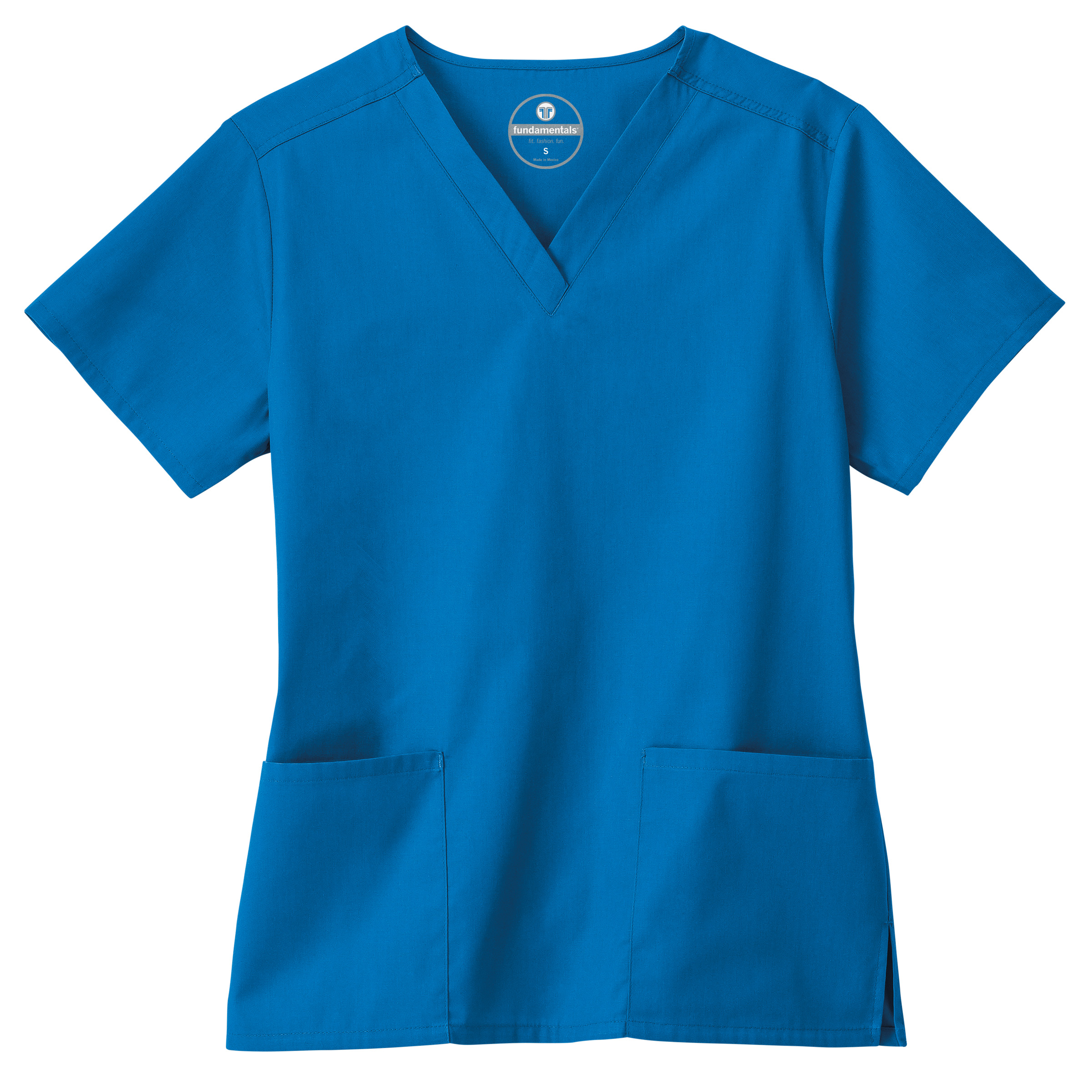 Fundamentals Ladies Two Pocket V-Neck Top 1
